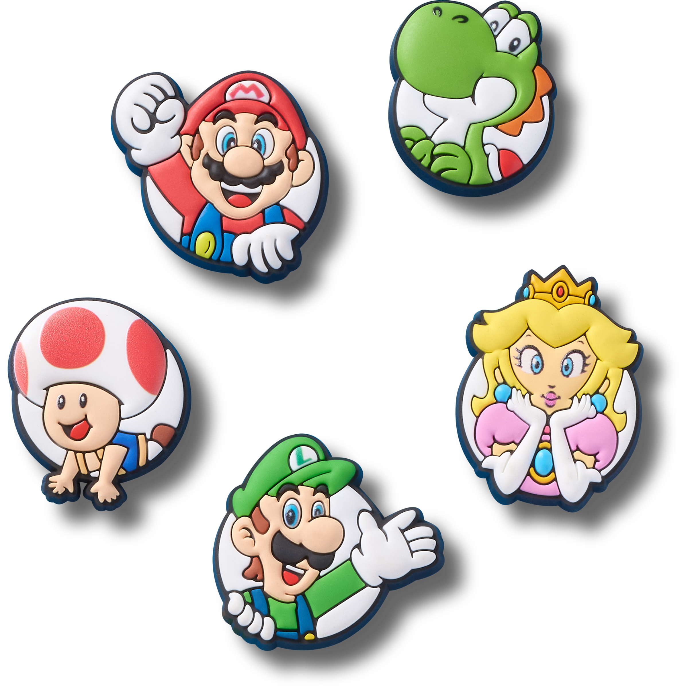 Crocs Schuhanstecker »Jibbitz™ Super Mario Core« Set, Kein Spielzeug. Nicht für Kinder unter 3 Jahren geeignet, 5 , Charm, Anstecker für Crocs Schuhe