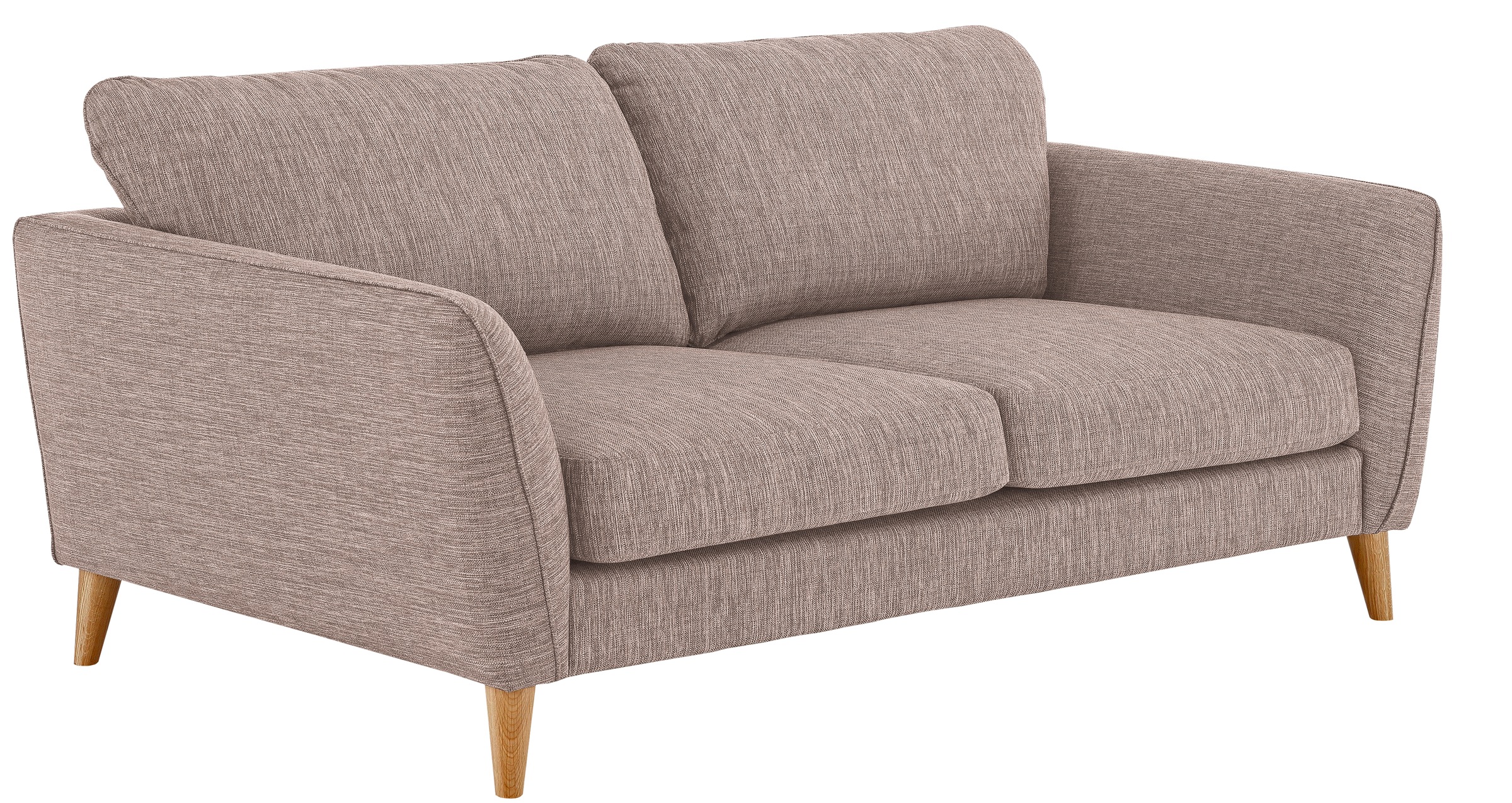 Home affaire 3-Sitzer »MARSEILLE 3er Sofa 206 cm, Cord, Flachgewebe, Strukt günstig online kaufen