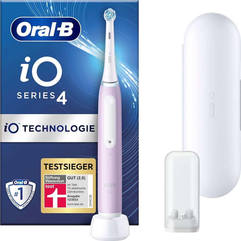 Oral-B Elektrische Zahnbürste »iO 4«, 1 St. Aufsteckbürsten