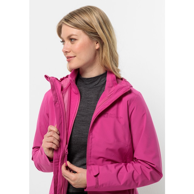 »MOONRISE Kapuze (2 teilig), mit 3IN1 Wolfskin 3-in-1-Funktionsjacke online W«, Jack kaufen JKT