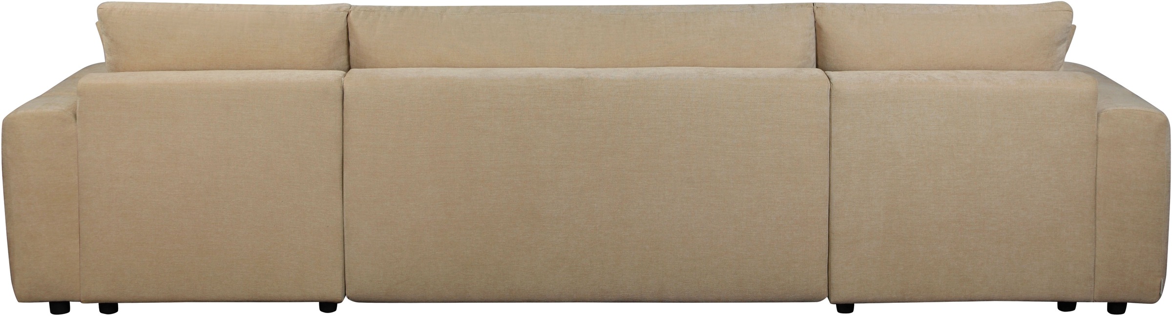 OTTO home Wohnlandschaft »YLVAA U-Form, 311 cm - Schlafsofa« Schlaffunktion (132/269), Boxspring, Bettkasten, Feinstruktur-Bezug