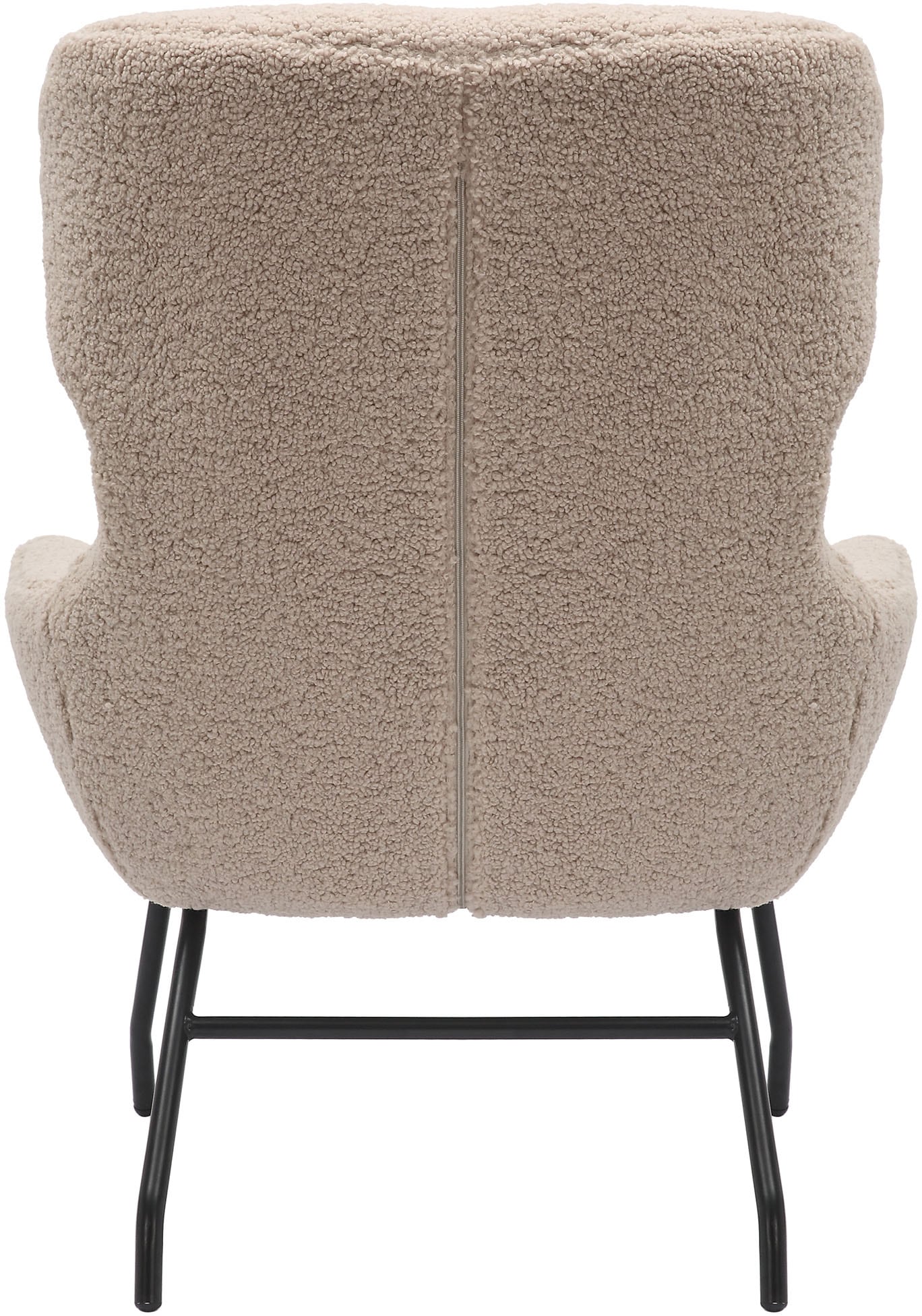 SalesFever Sessel, (Set, 2 St.), mit Bezug in Teddyfelloptik