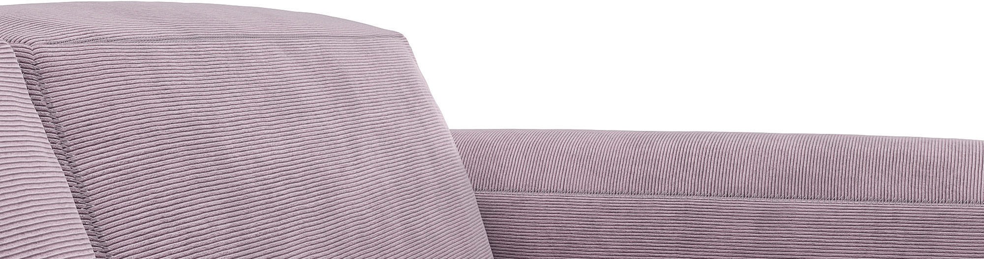 FLEXLUX Ecksofa »Lucera bequem und komfortabel durch hochwertigen Sitzaufbau, L.Form«, modern & anschmiegsam, Kaltschaum, Stahl-Wellenunterfederung