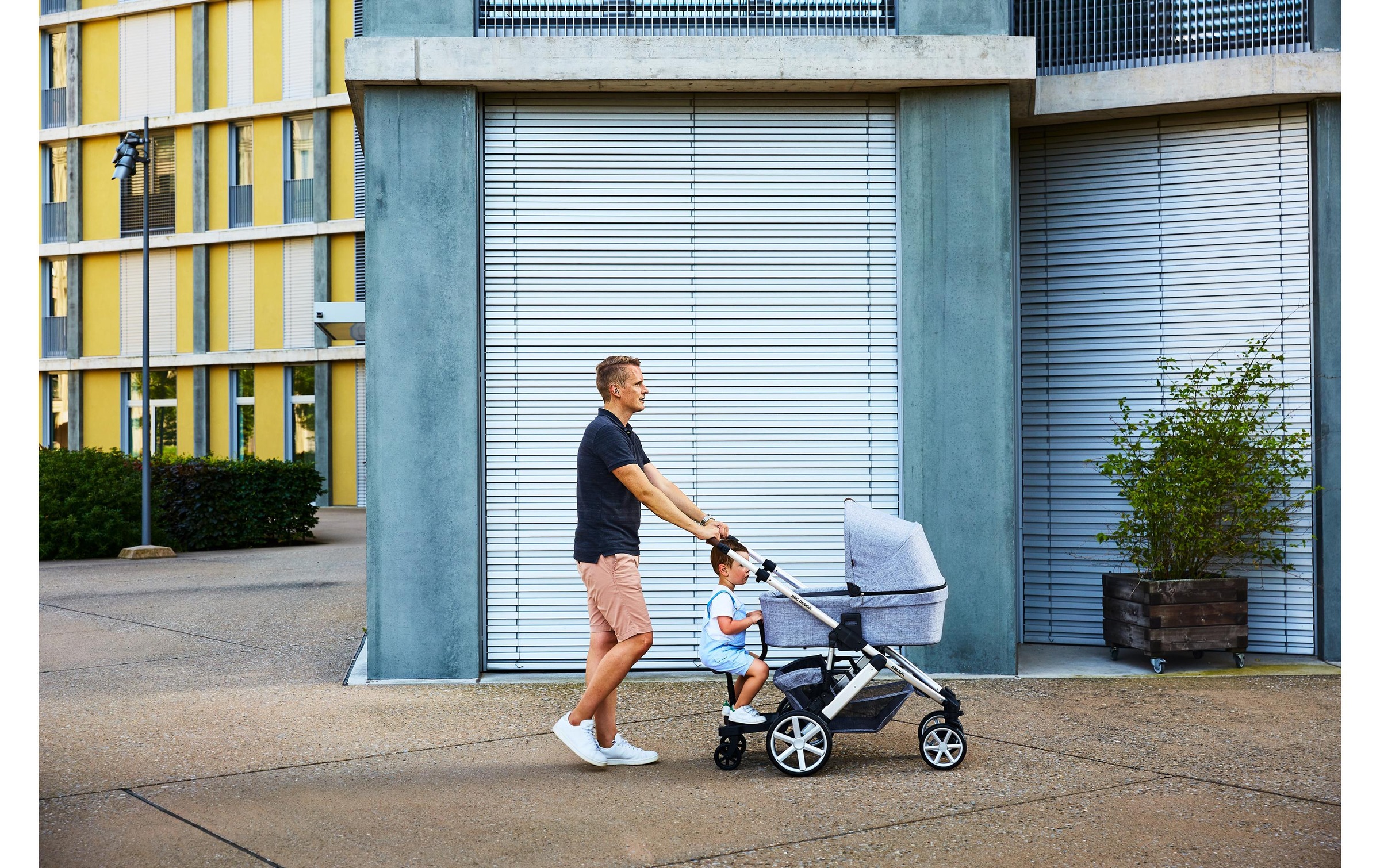 ABC Design Kinderwagenaufsatz »Kiddie Ride on 2 Sitz« Der Sitz ist nur mit dem Kiddie Ride On 2 kompatibel