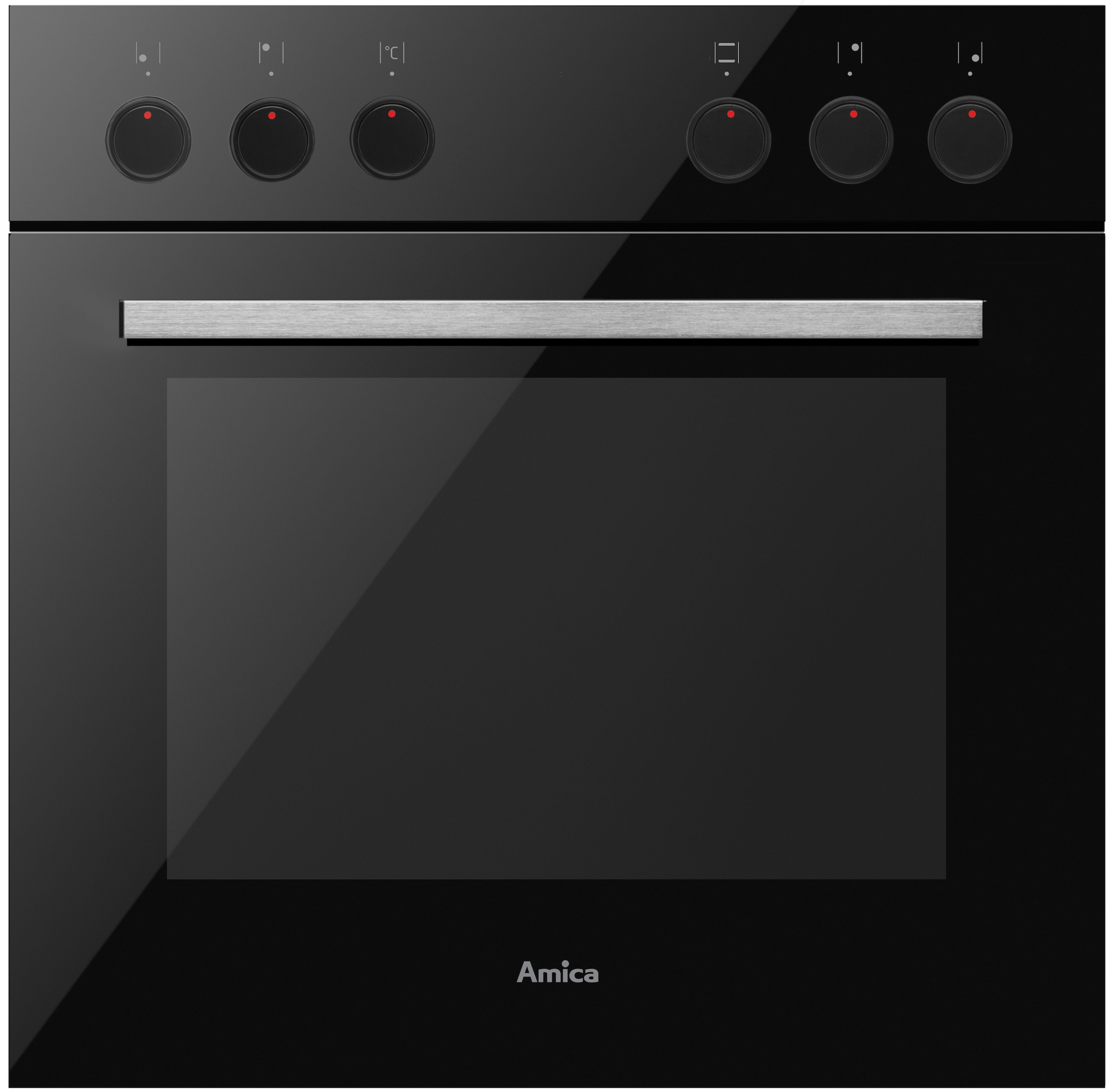 Amica Elektro-Herd-Set »EHC 933 331 S« Sicher kochen, flexibel backen – alles im Griff!