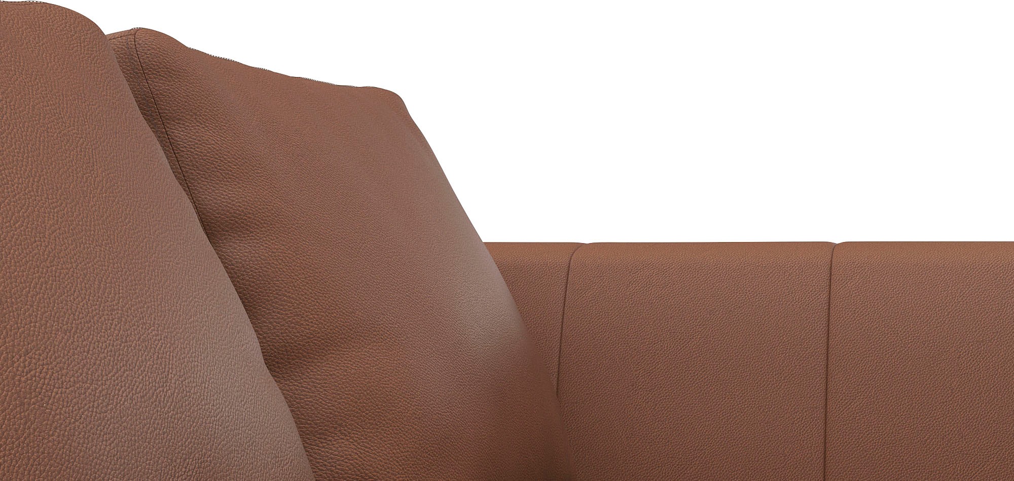 FLEXLUX Ecksofa »Loano, superbequemer Sitzkomfort durch Kaltschaum im Sitz, L-Form«, modernes Sofa, frei im Raum stellbar, lose Kissen, hoher Fuß