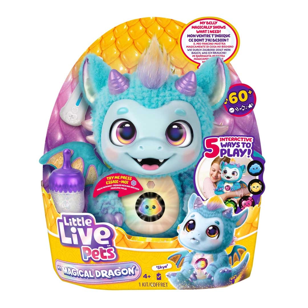 Moose Spielfigur »Little Live Pets, My Dream Pet, Dragon« mit über 60 Sounds und Reaktionen