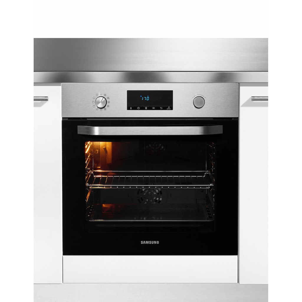 Samsung Einbaubackofen »NV70K2340RS/EG«, mit 1-fach-Teleskopauszug, katalytische Reinigung, mit Automatikprogrammen