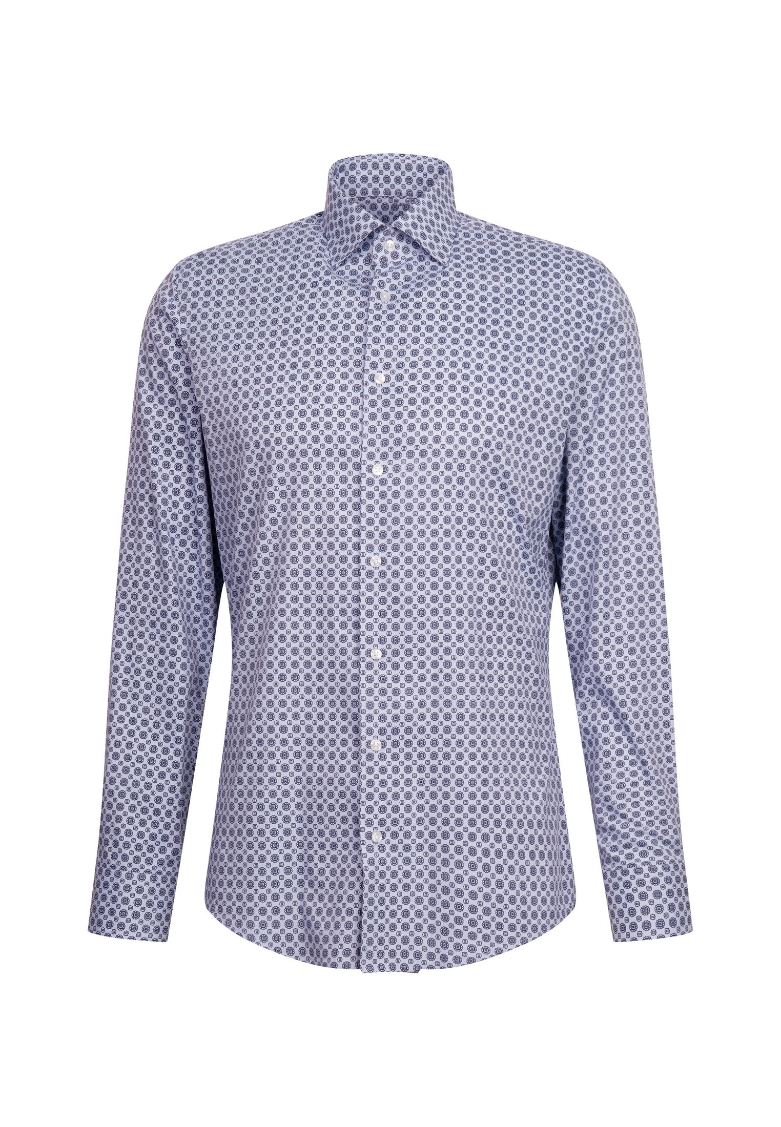 seidensticker Businesshemd »Slim« Slim 1/1 Kentkragen Druck