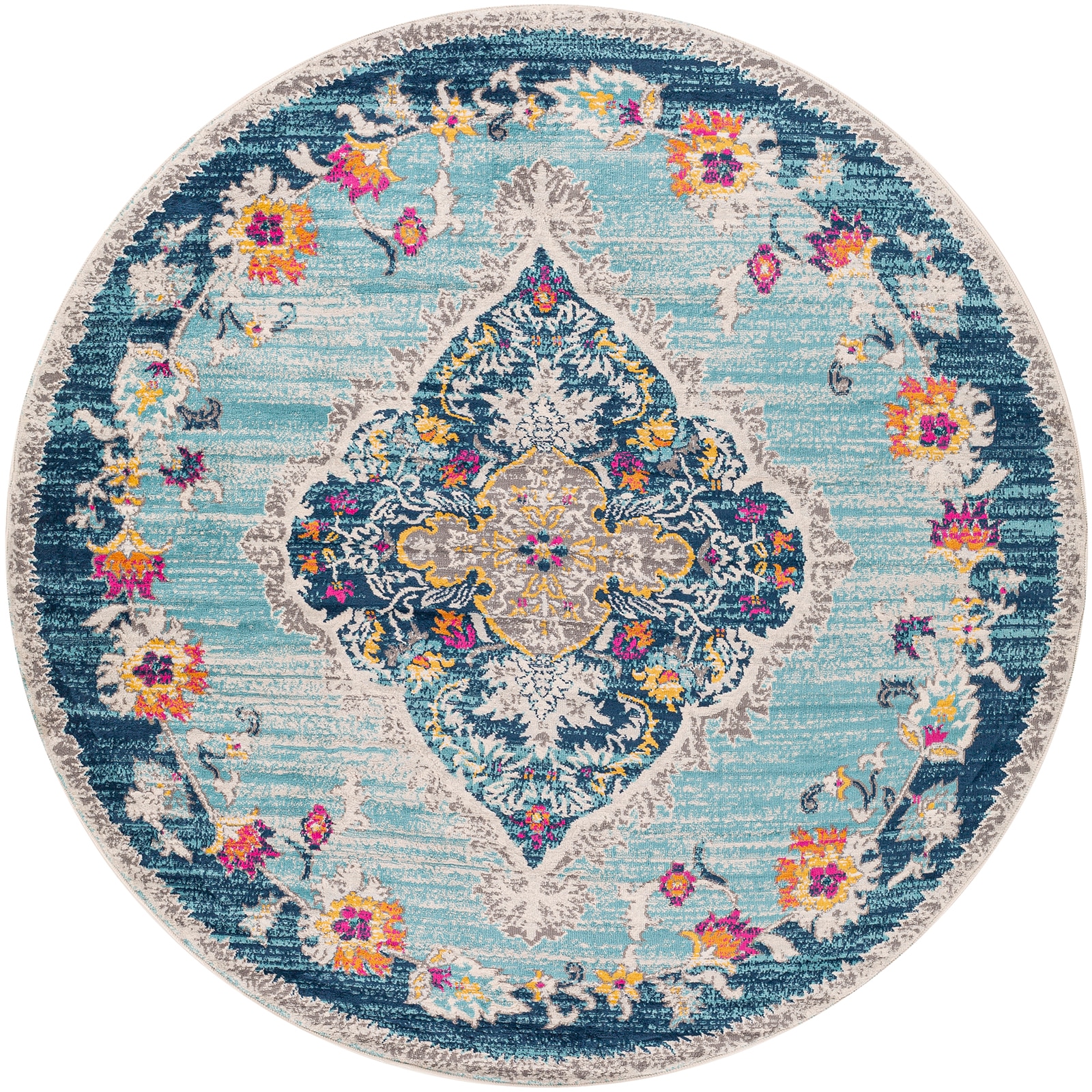Livabliss Teppich »Traditional«, rund, 10 mm Höhe, Vintage Orientteppich, K günstig online kaufen