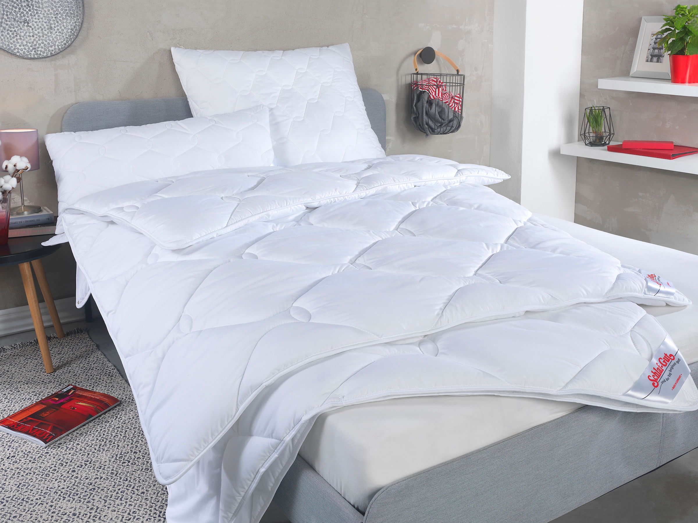 Schlaf-Gut Kunstfaserbettdecke »TENCEL™« normal Füllung TencelLyocell-Faser günstig online kaufen