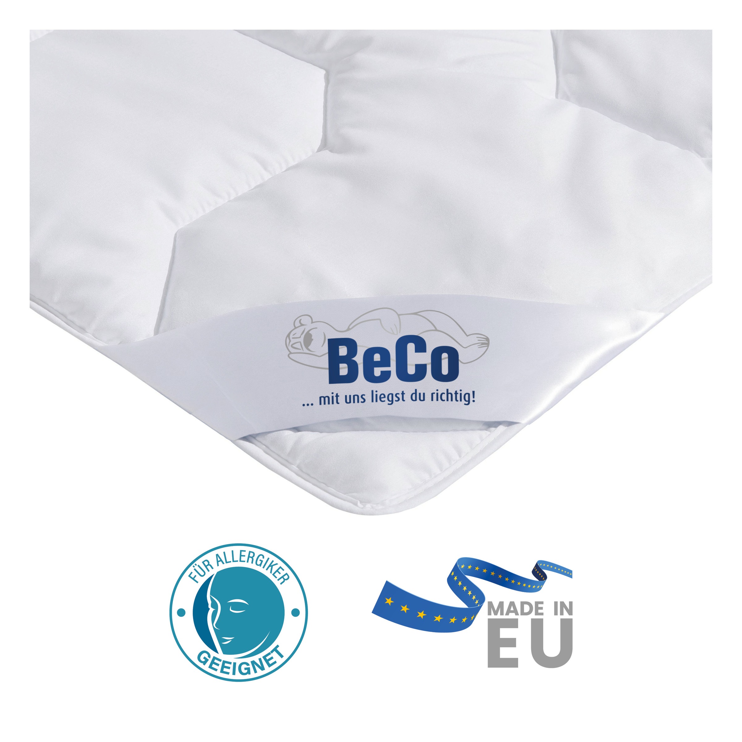 Beco Microfaserbettdecke »2 für 1, Bettdecken für Sommer und Winter, inkl. günstig online kaufen