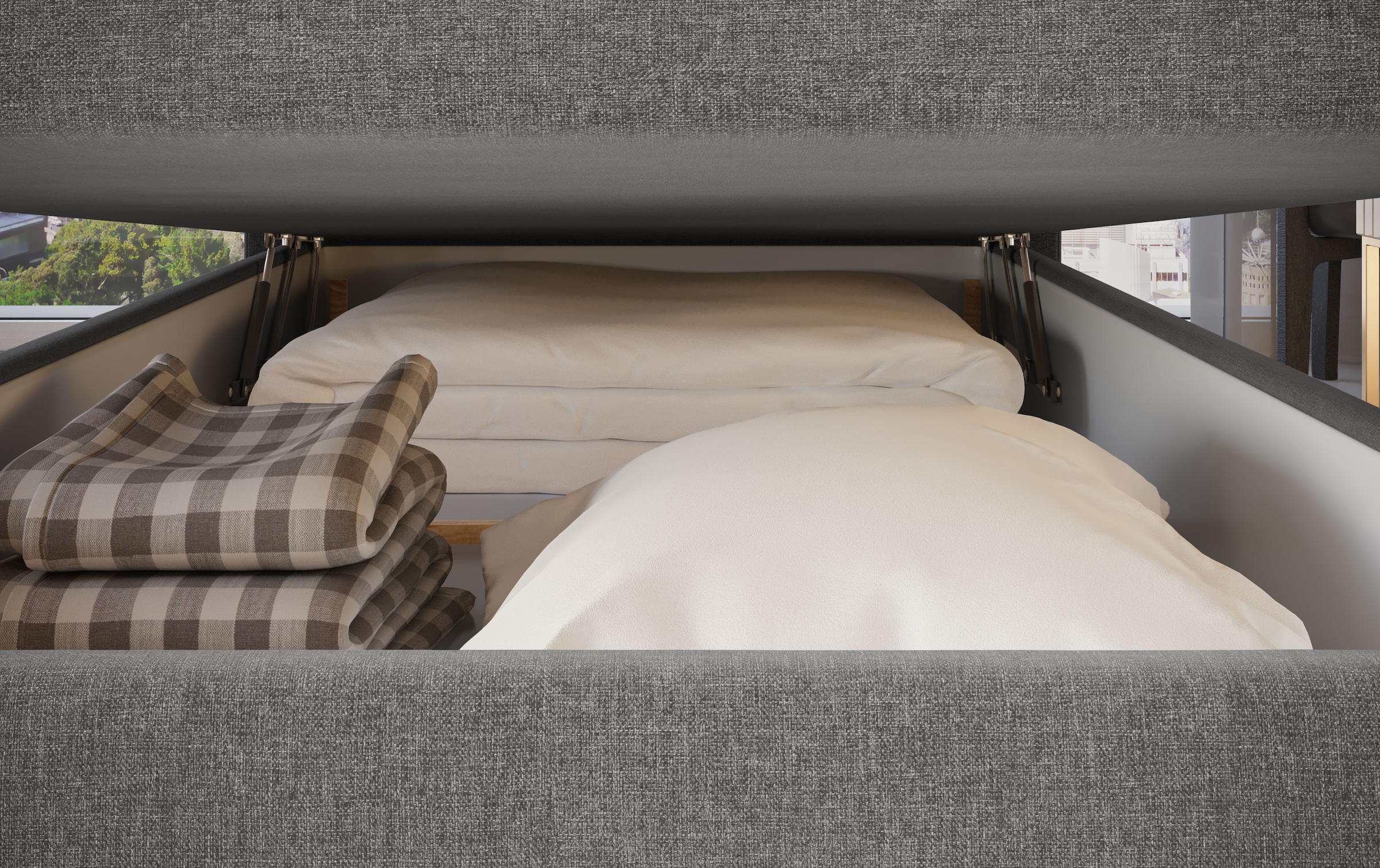 Home affaire »Finja« besonders komfortable Liegehöhe, mit praktischem Bettkasten