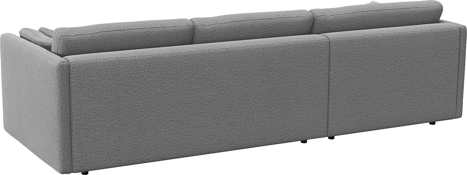 FLEXLUX Ecksofa »Lovane«, Weich & anschmiegsam, große Sitztiefe auf Kaltschaum, Dekokissen inkl.