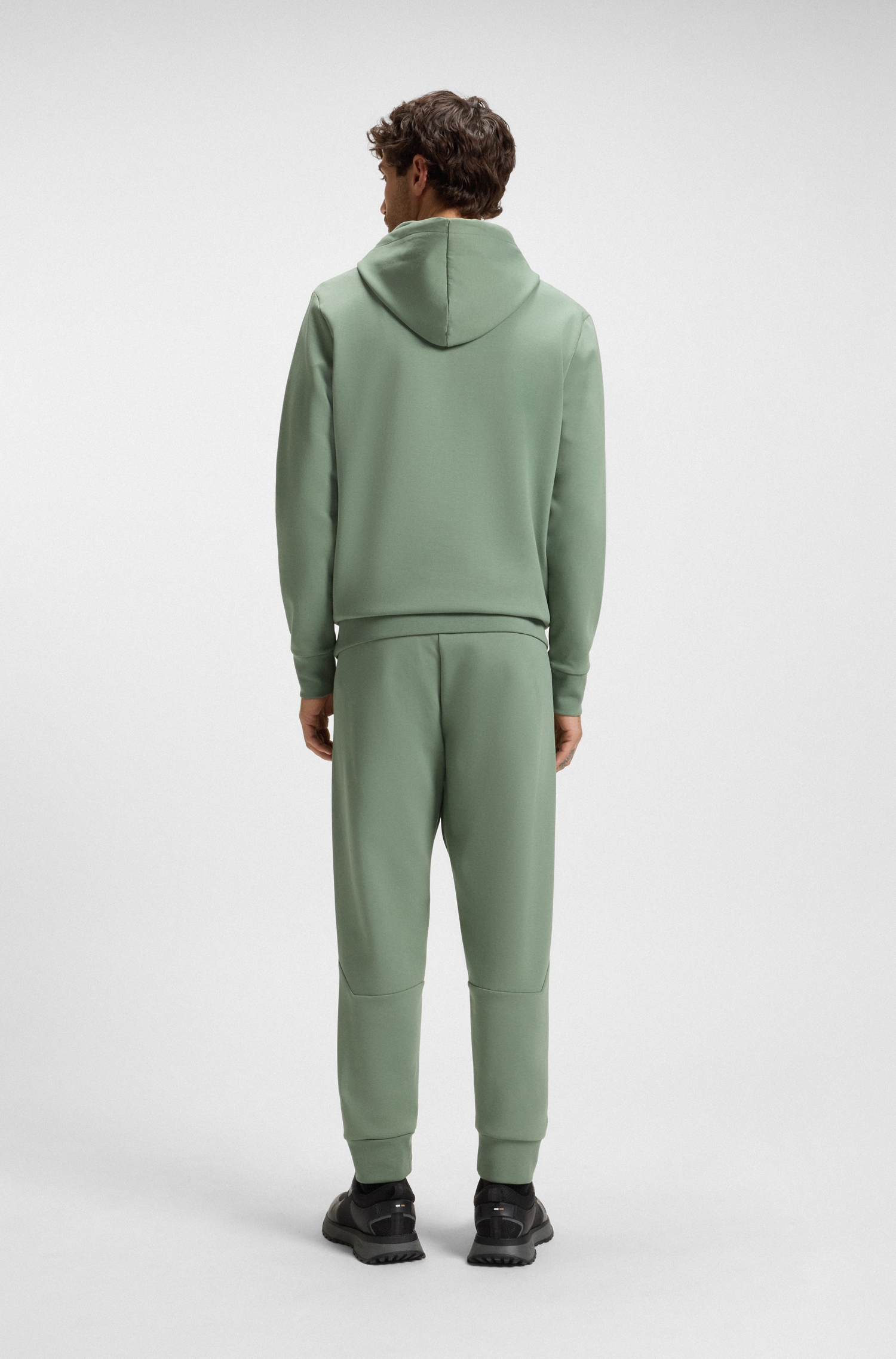 BOSS GREEN Kapuzensweatshirt »Soody Zone«, mit Kängurutasche, regular fit, Logodruck
