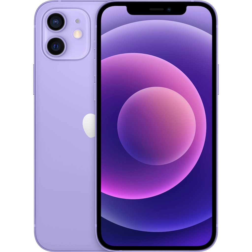Apple Smartphone »iPhone 12 128GB«, purple, 15,5 cm/6,1 Zoll, 128 GB Speicherplatz, 12 MP Kamera