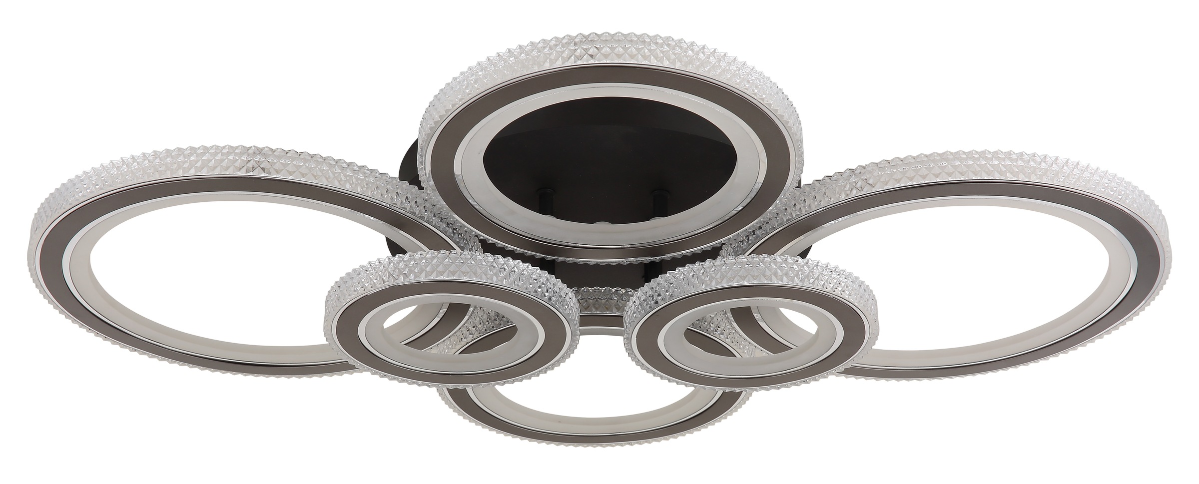 GLOBO LIGHTING LED Deckenleuchte »KORA« LED-Modul Deckenlampe/schwarz/anthr günstig online kaufen