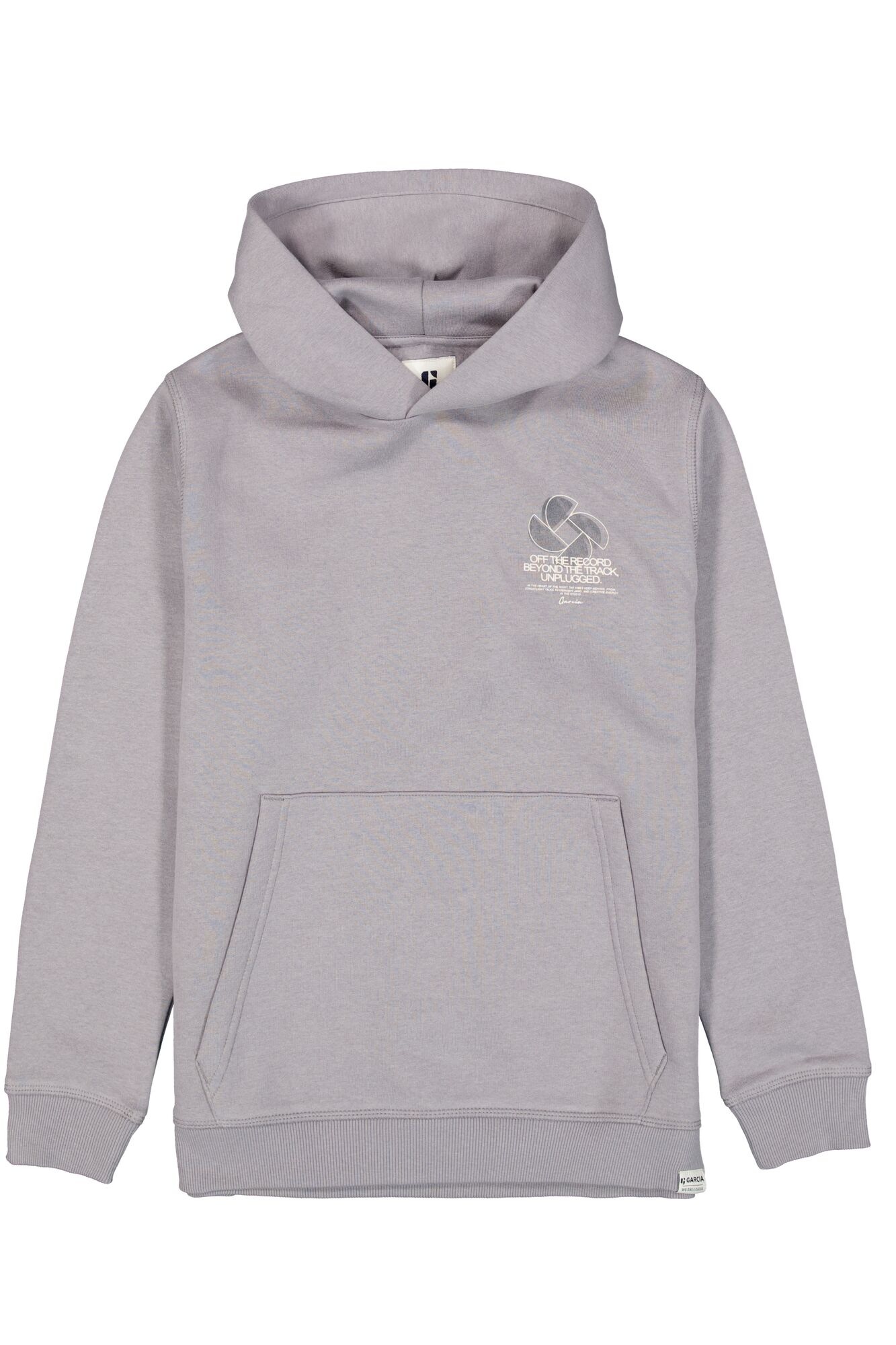 Garcia Hoodie , Rückseite plakativ bedruckt
