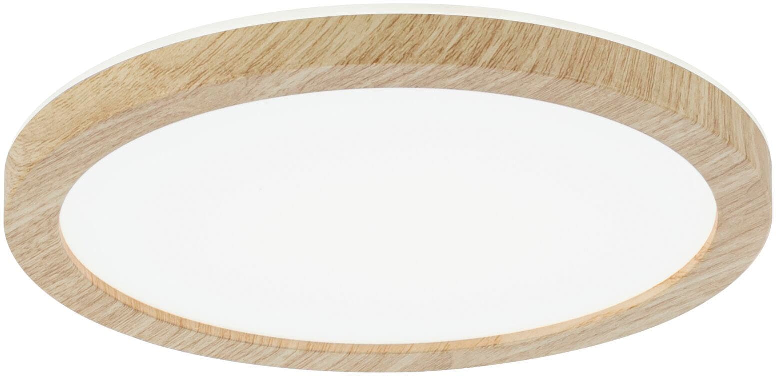 Paulmann LED Panel »Atria Shine 11,2W 4000K 190mm Eiche Kunststoff IP44«, 1 günstig online kaufen