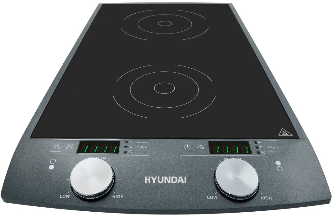 Hyundai Doppel-Induktionskochplatte »IND233« Durchmesser 13–18 cm, 2x900W, günstig online kaufen