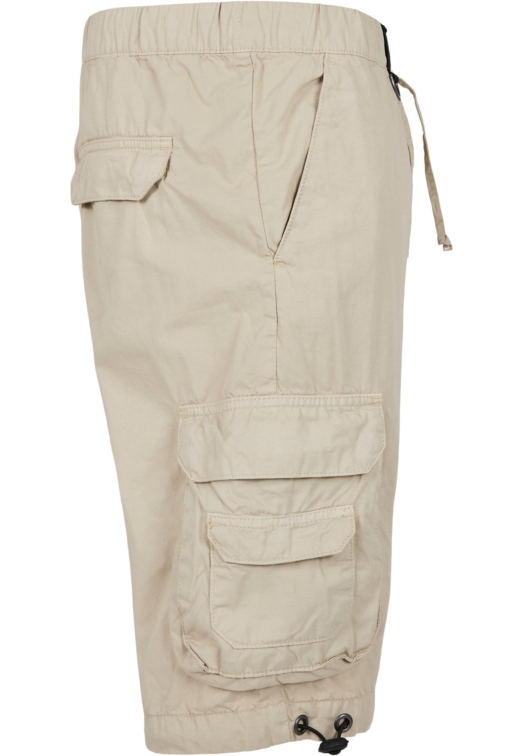 URBAN CLASSICS Stoffhose »Urban Classics Herren Double Pocket Cargo Shorts«
