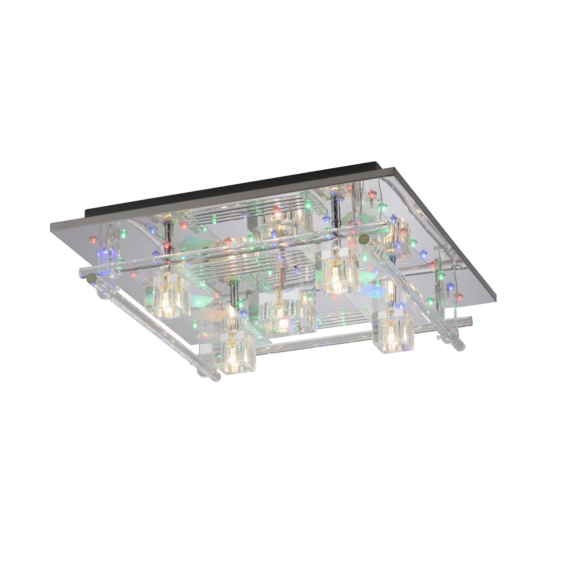 JUST LIGHT Deckenleuchte »KEMAL2.0«, 68 flammig, Leuchtmittel G4   LED wech günstig online kaufen