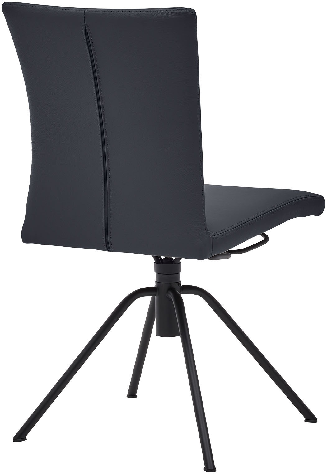 Musterring Polsterstuhl »Helmond 6700« (Packung) 1 Stk.Drehgestell in schwarz inkl. Rückholfunktion, ohne Armlehne