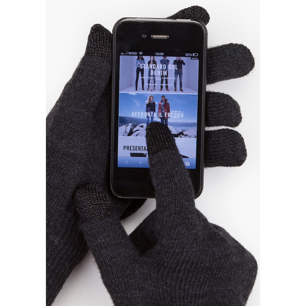 Levi's® Strickhandschuhe »TOUCHSCREEN HANDSCHUHE«