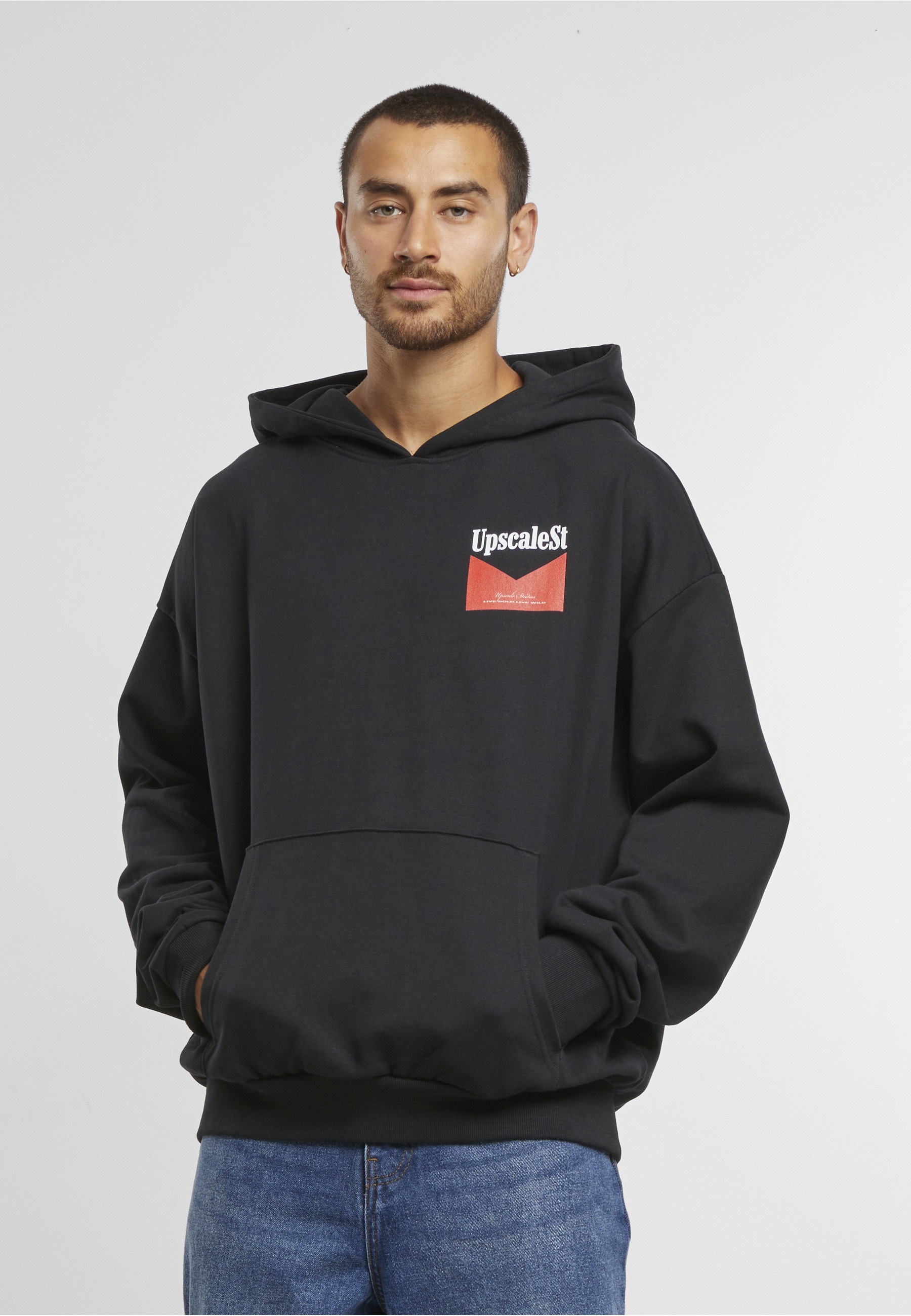 Upscale by Mister Tee Kapuzenpullover »Upscale by Mister Tee Live Bold Oversize Hoody« 1 Stk.