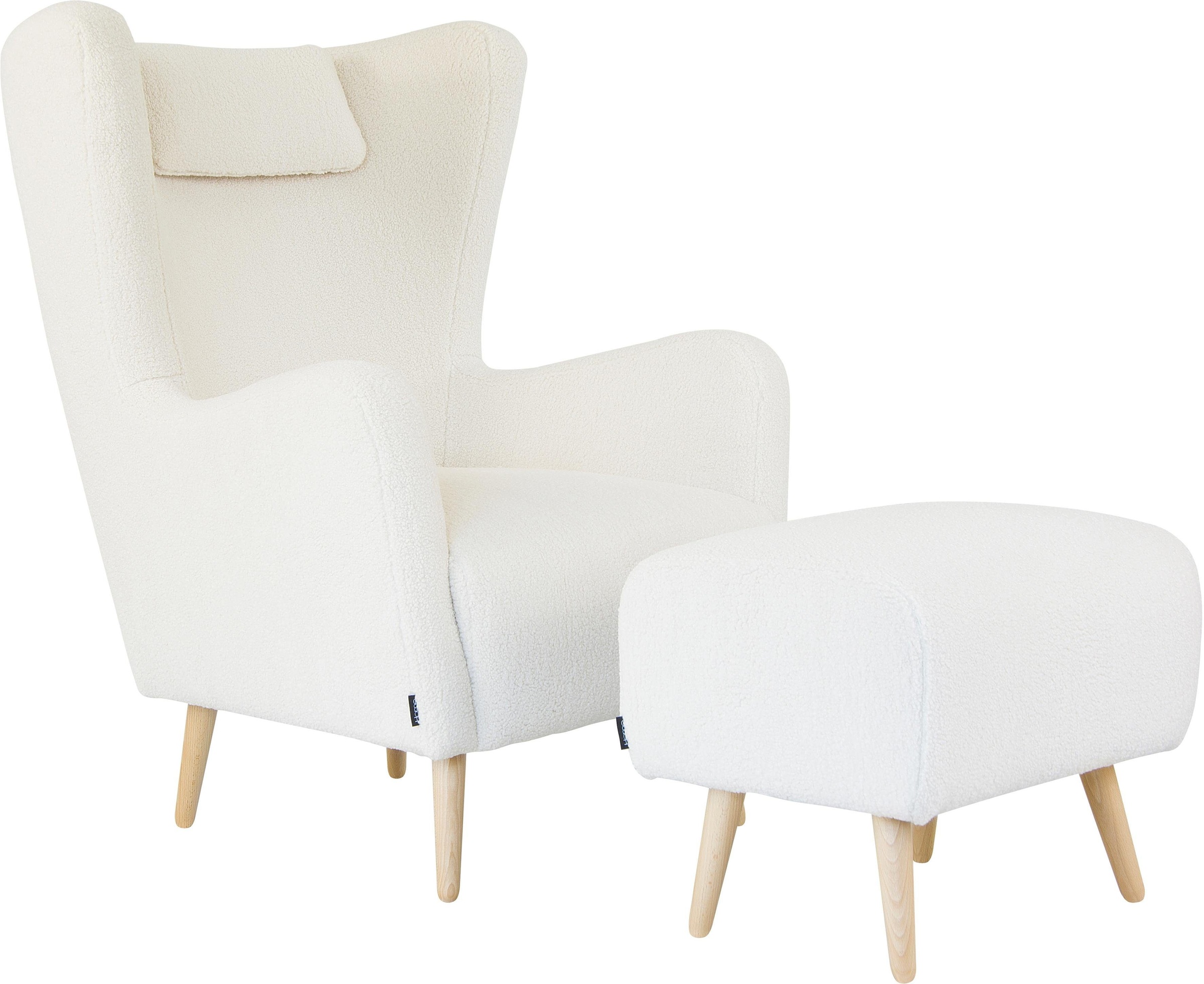 Home affaire Sessel »Telford auch in Fellimitat, Sessel B/T/H: 77/92/106 cm günstig online kaufen