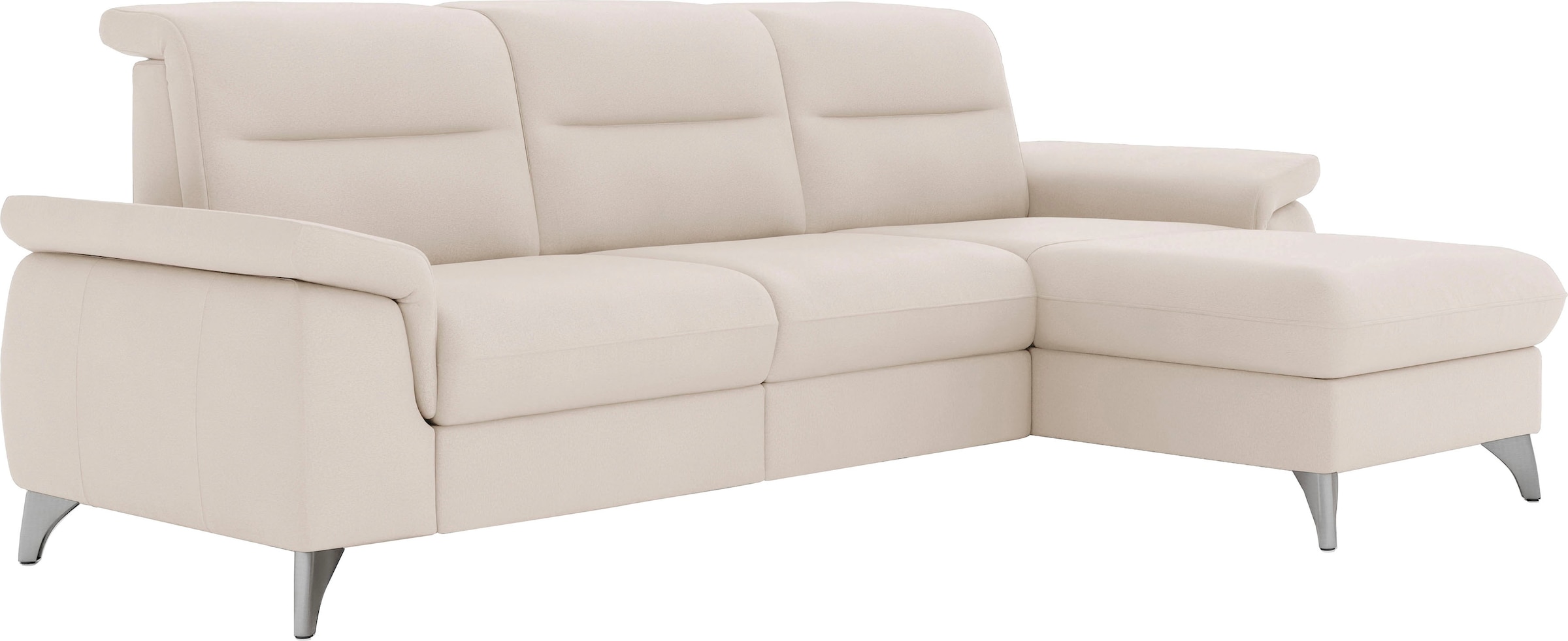 sit&more Ecksofa »Astoria L-Form«, wahlweise mit motorischer Relaxfunktion