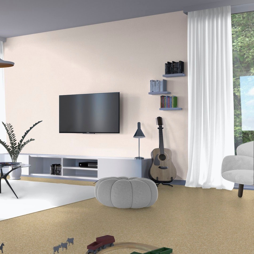 Vorwerk Teppichboden »Passion 1005 (Luco), Schlinge - meliert, Made in Germany«, rechteckig, 6 mm Höhe, Wohnzimmer, Schlafzimmer, Kinderzimmer, Breite 400/500 cm