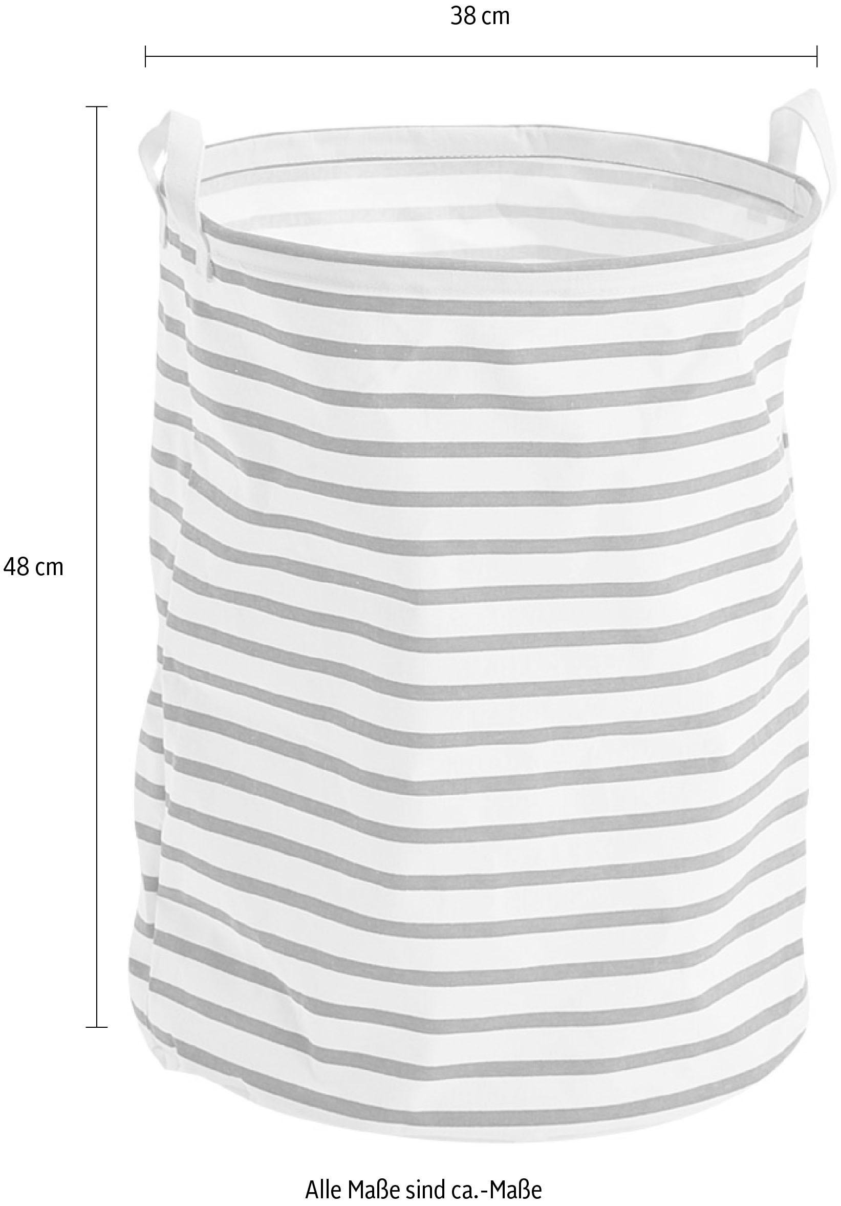 Zeller Present Wäschetasche »Stripes« im angesagten Streifen-Look