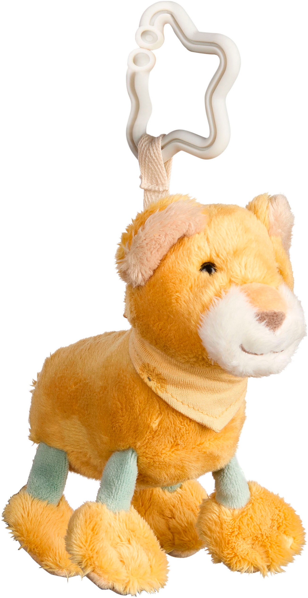 Sterntaler® Greifspielzeug »Spielzeuganhänger Löwe Leo«