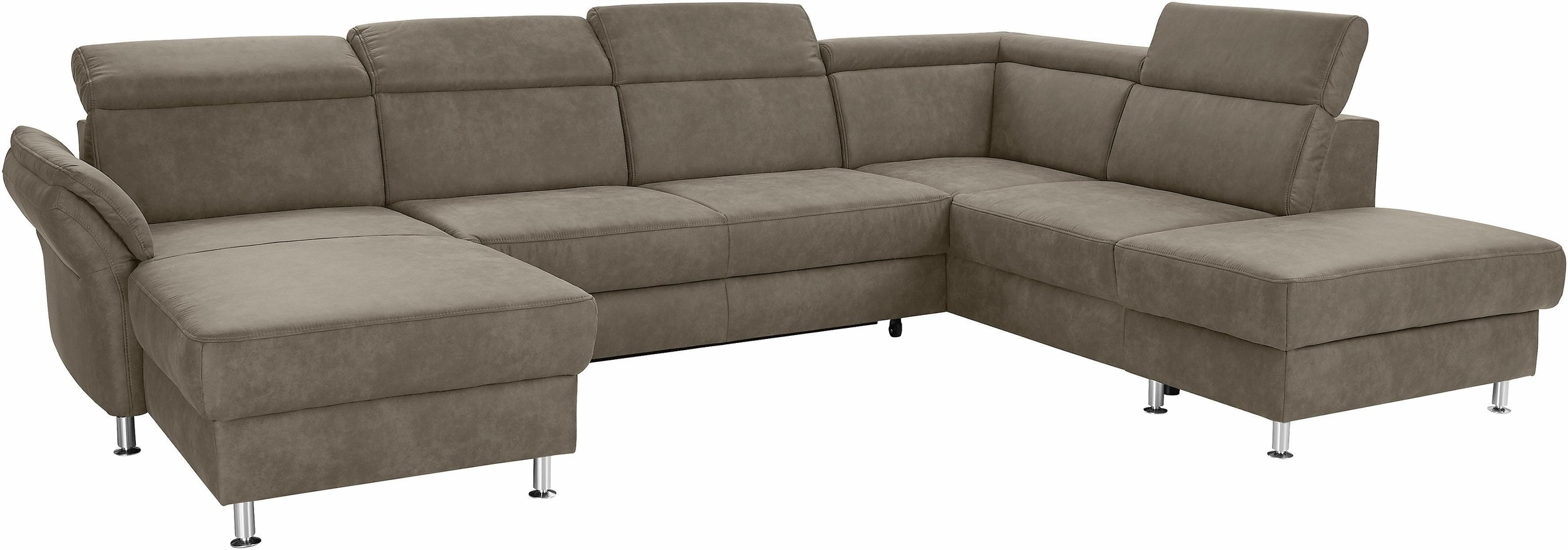 sit&more Wohnlandschaft »Avignon U-Form« wahlweise mit Bettfunktion und Sta günstig online kaufen