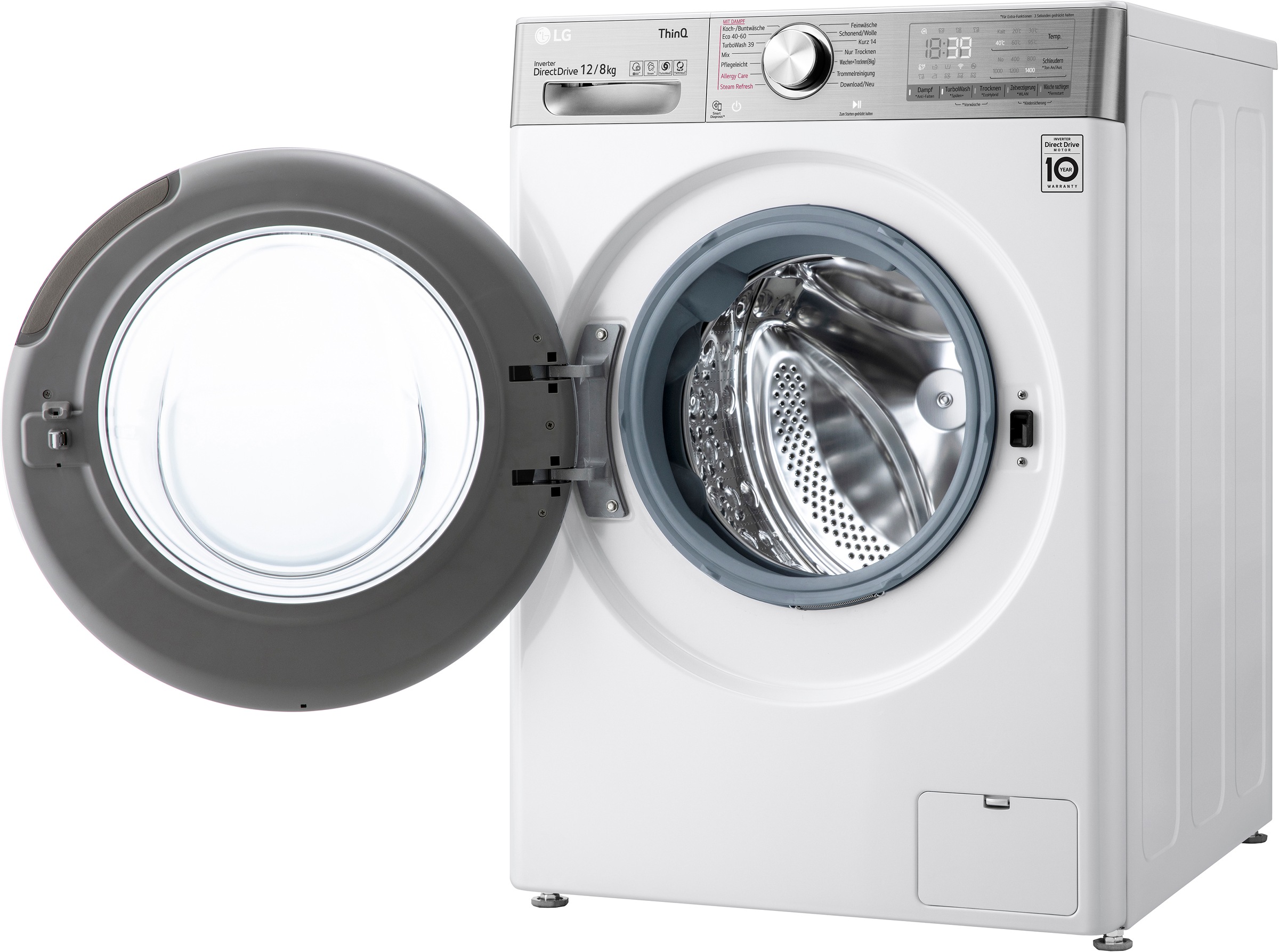 LG Waschtrockner »V9WD128H2«, TurboWash® Minuten online bestellen nur Waschen in 39 