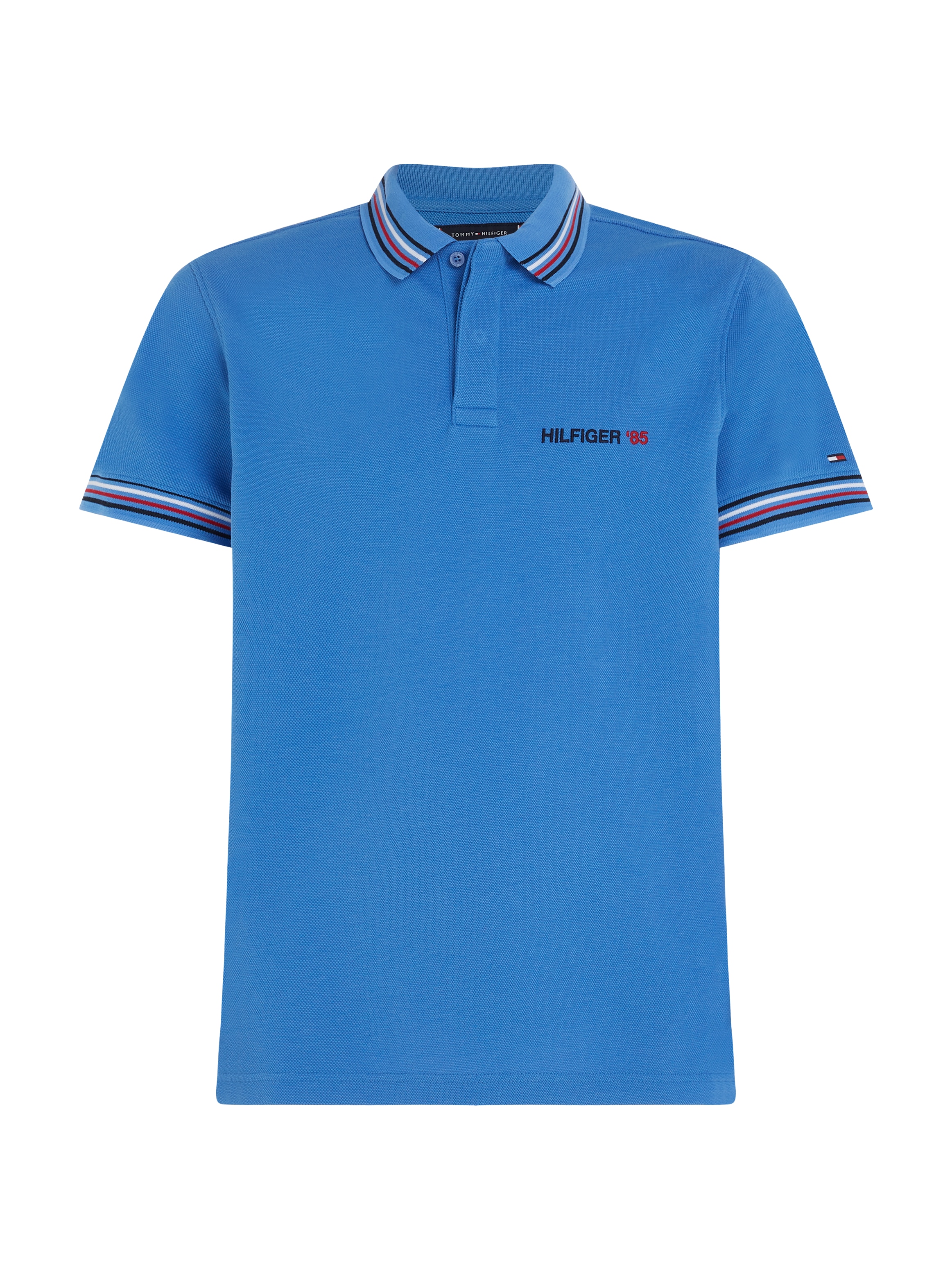 Tommy Hilfiger Poloshirt »CONTRAST GLOBAL STRIPE REG POLO«, mit kontrastfarbenen Details