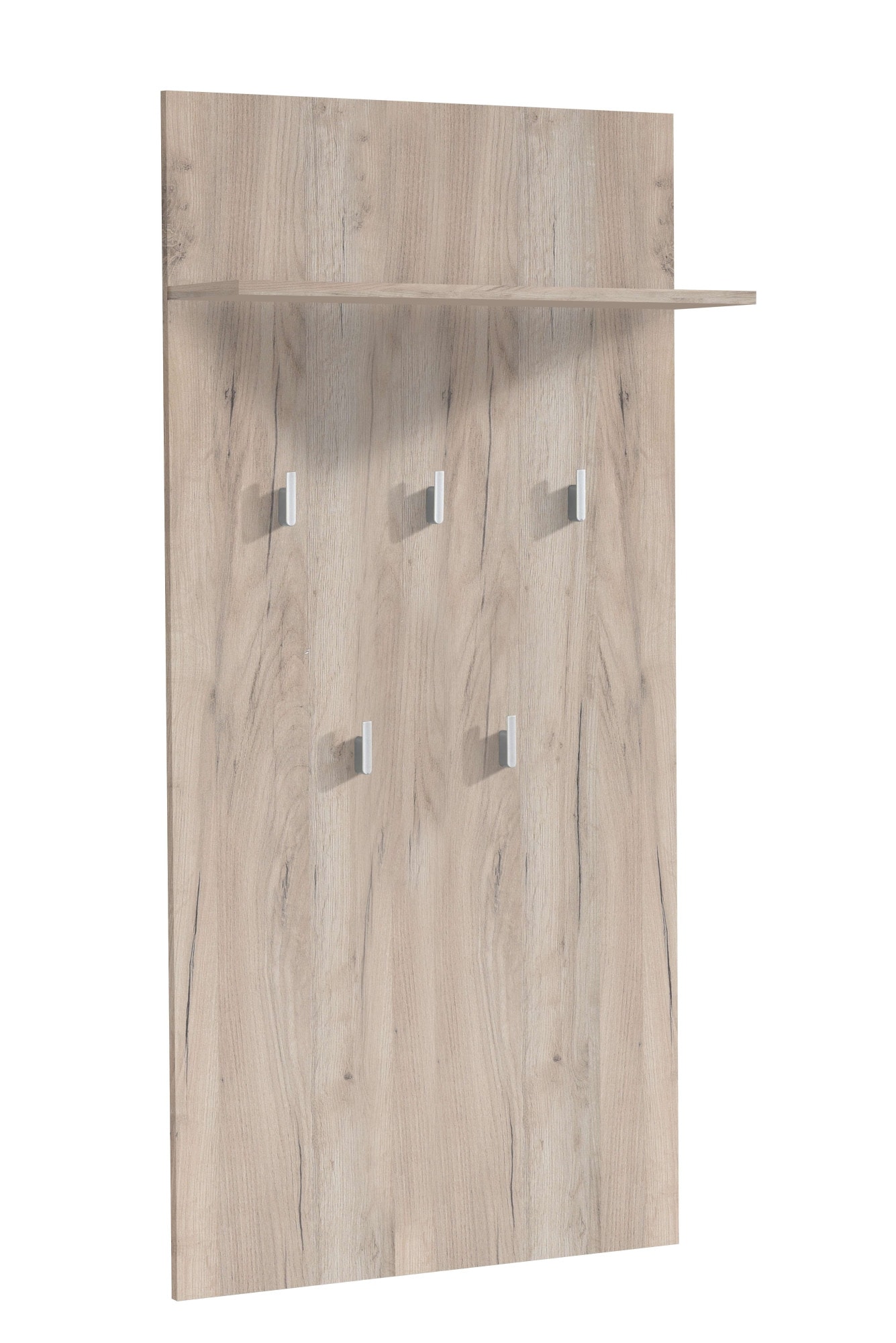 INOSIGN Garderobenpaneel »Como, Wandregal mit Haken, mit Regal«, Wandgarderobe, Aufhänger, in modernen Farben, Höhe 137 cm