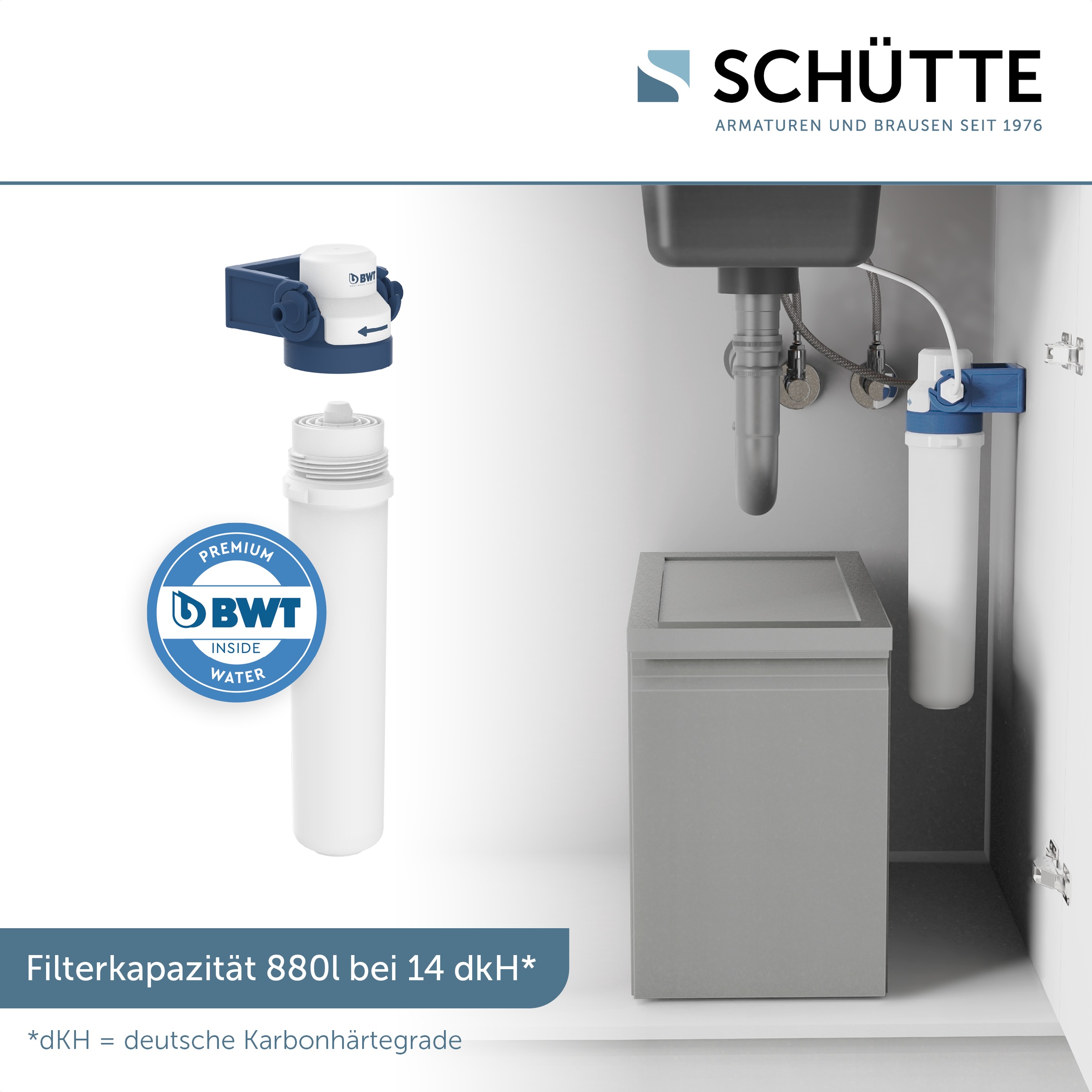 Schütte Wasserfilter, BWT Ersatzfilter für Aquastar PRO Filtersystem günstig online kaufen