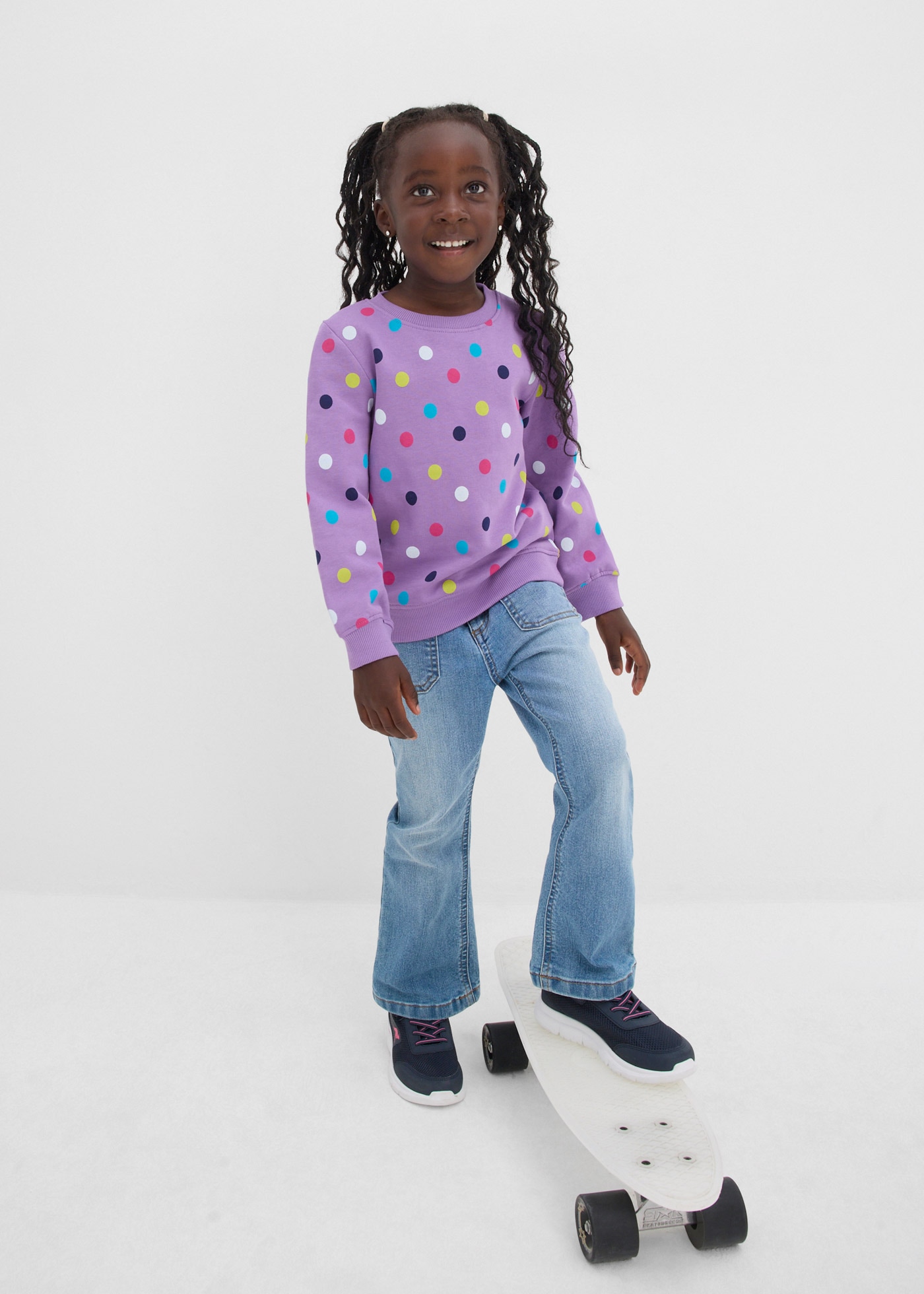 bonprix Sweatshirt »Sweatshirt aus reiner Baumwolle (2er Pack)«, 2 Stk. Sweatshirt aus reiner Baumwolle (2er Pack)
