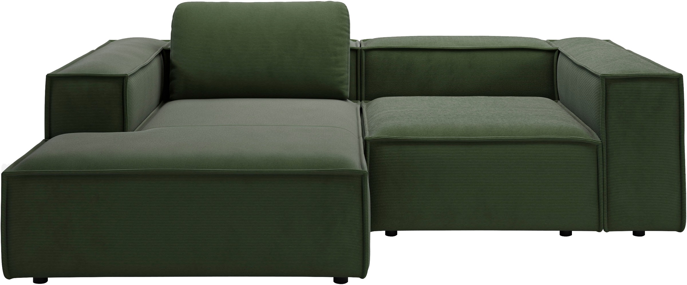 Home affaire Ecksofa »Watertown, kompakte L-Form, 246 cm breite für kleiner günstig online kaufen