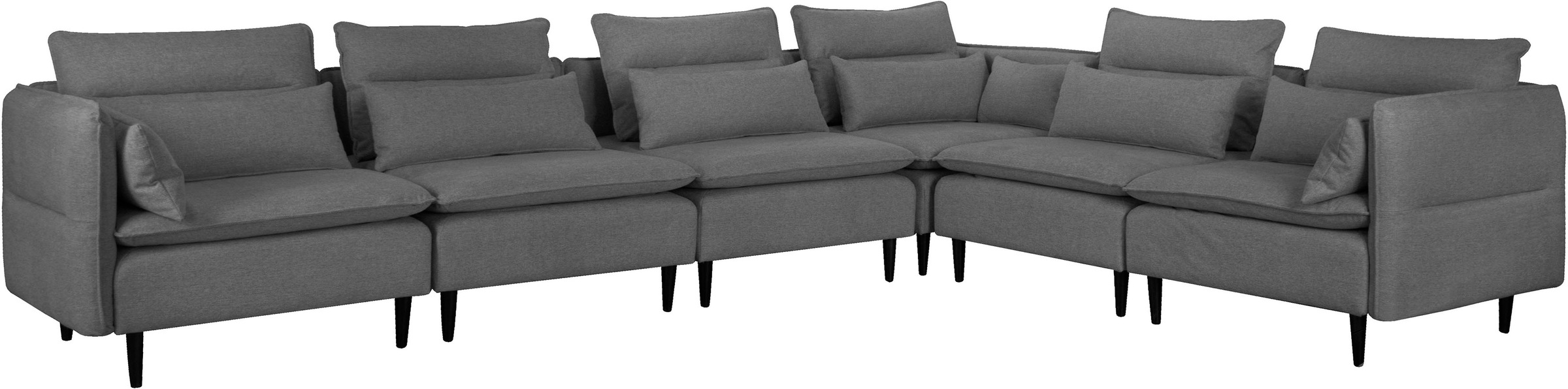 andas Ecksofa »ALVIK L-Form«, zusammengesetzt aus Modulen, erweiterbar mit Modulen der Serie