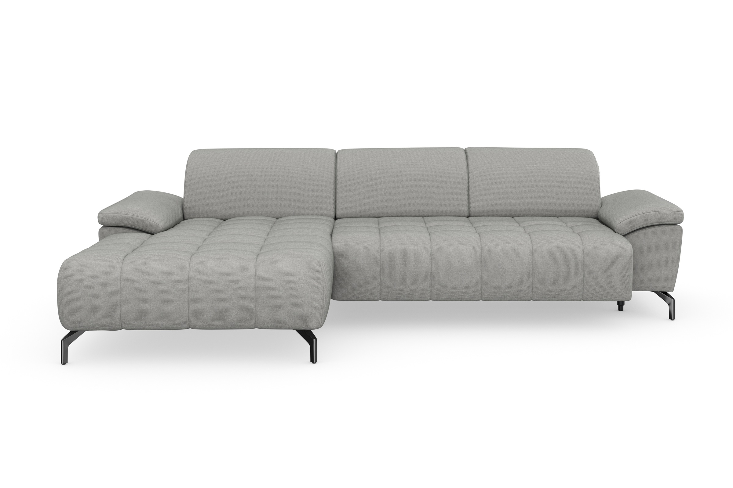 sit&more Ecksofa »Cool L-Form«, wahlweise mit Kopfteilverstellung und Vorzi günstig online kaufen