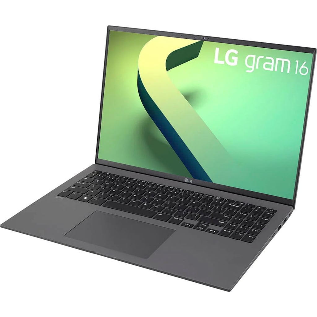 LG Notebook »gram 16«, 40,6 cm, / 16 Zoll, Intel, Core i7, Iris© Xe Graphics, 512 GB SSD