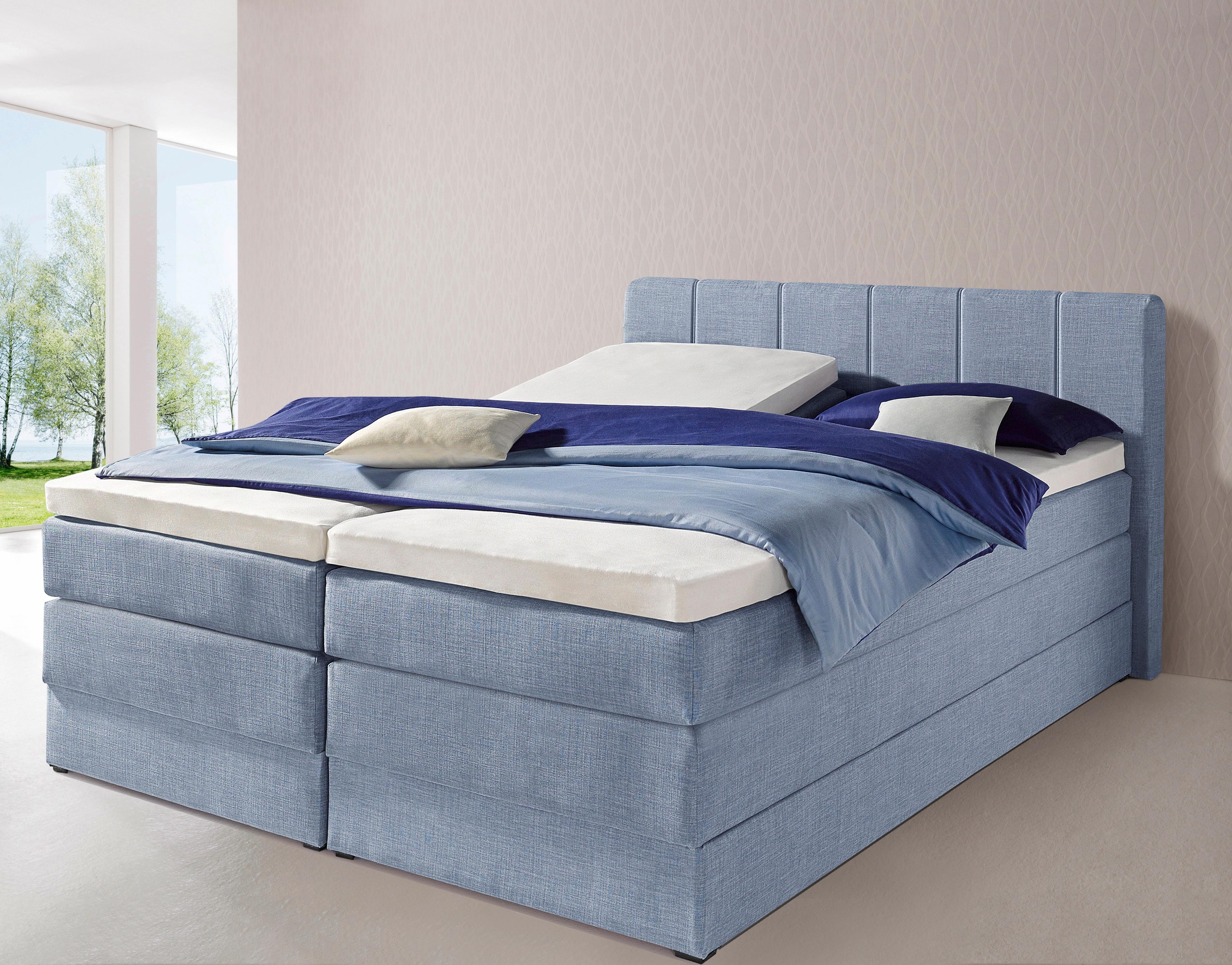 Bild von hapo Boxspringbett, mit Bettkasten