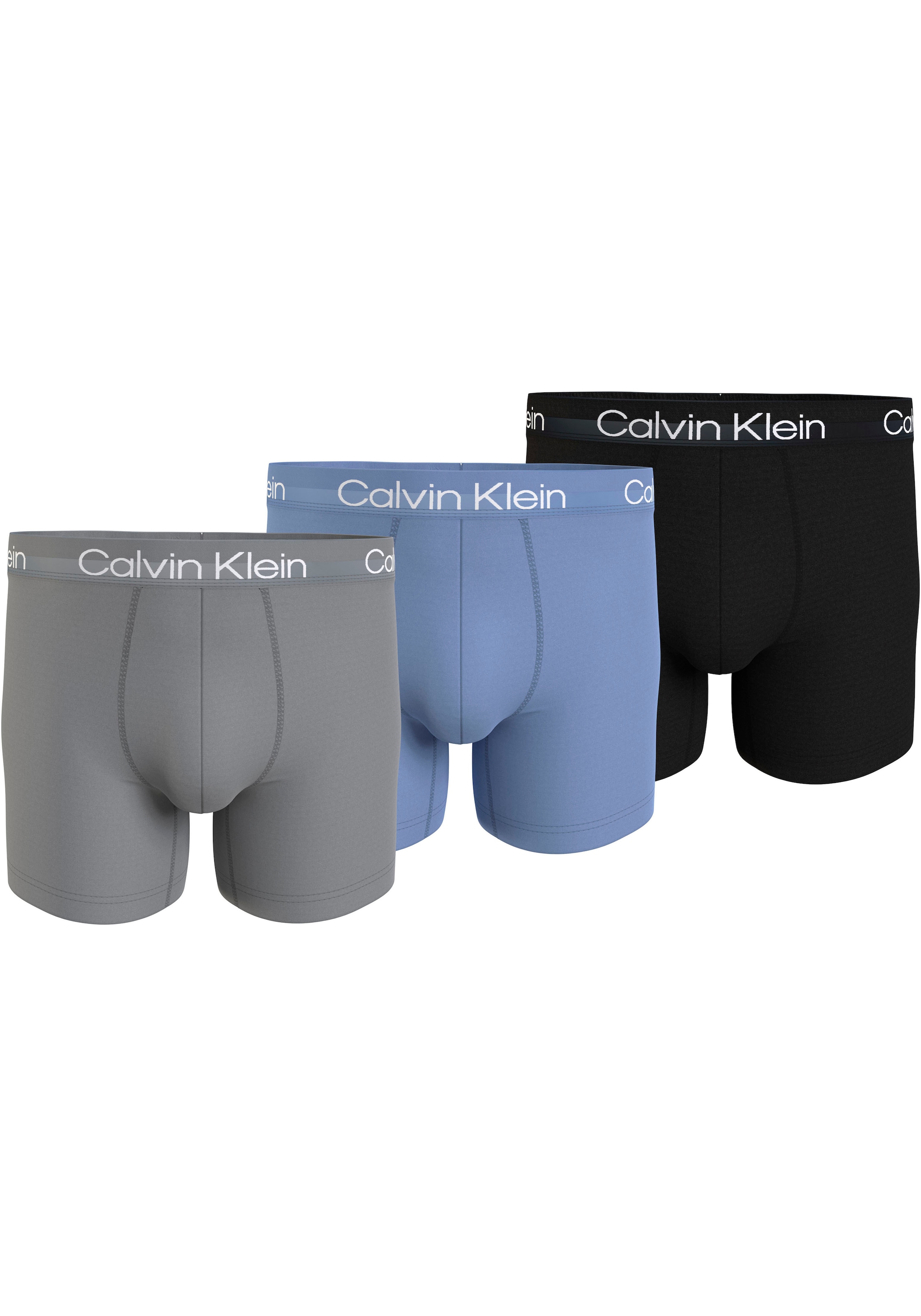 Calvin Klein Underwear Boxer, (Packung, 3 St.), mit längerem Bein
