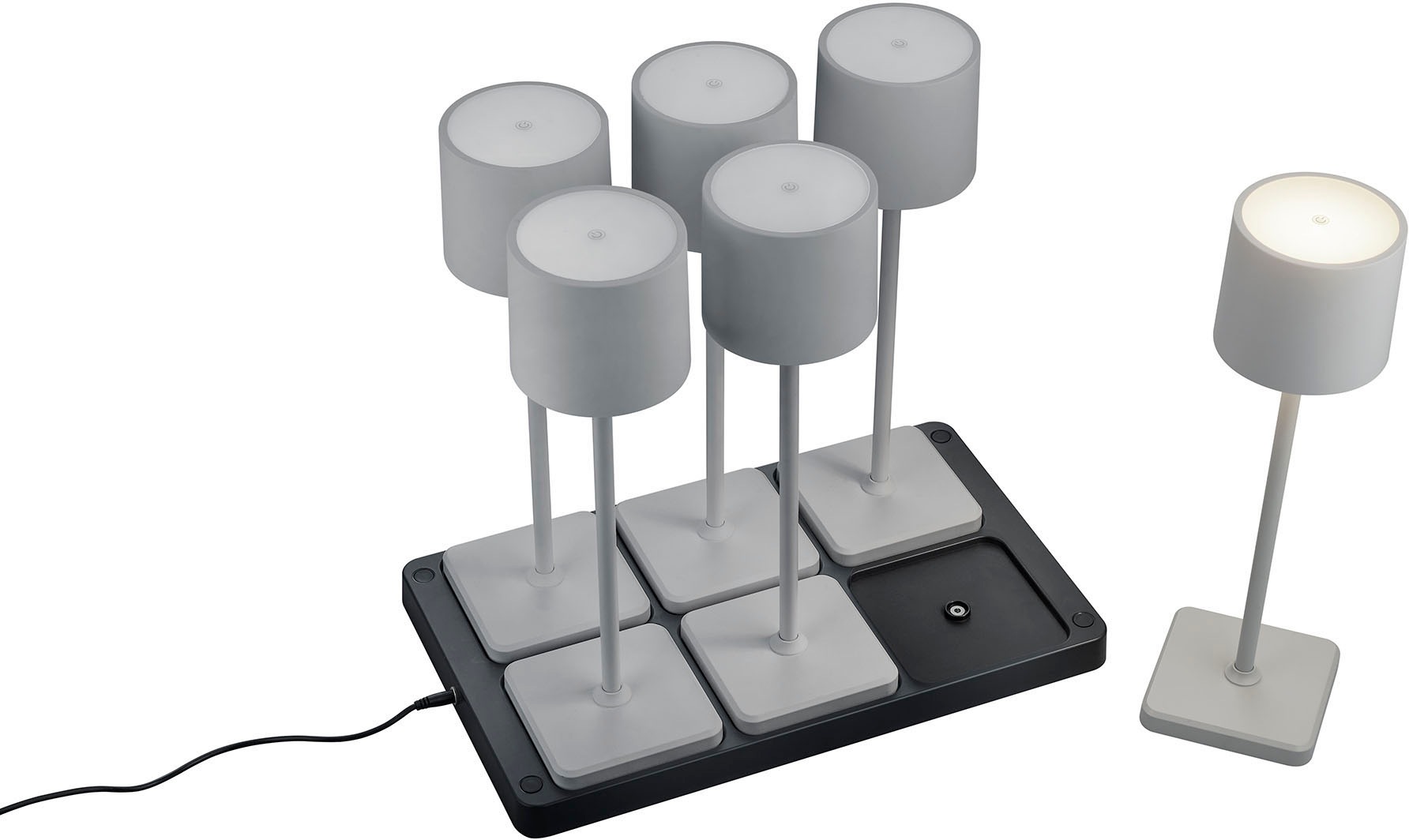 REALITY Leuchten LED Außen-Tischleuchte »Fernandez« LED-Board 1 Stk. Farbwe günstig online kaufen