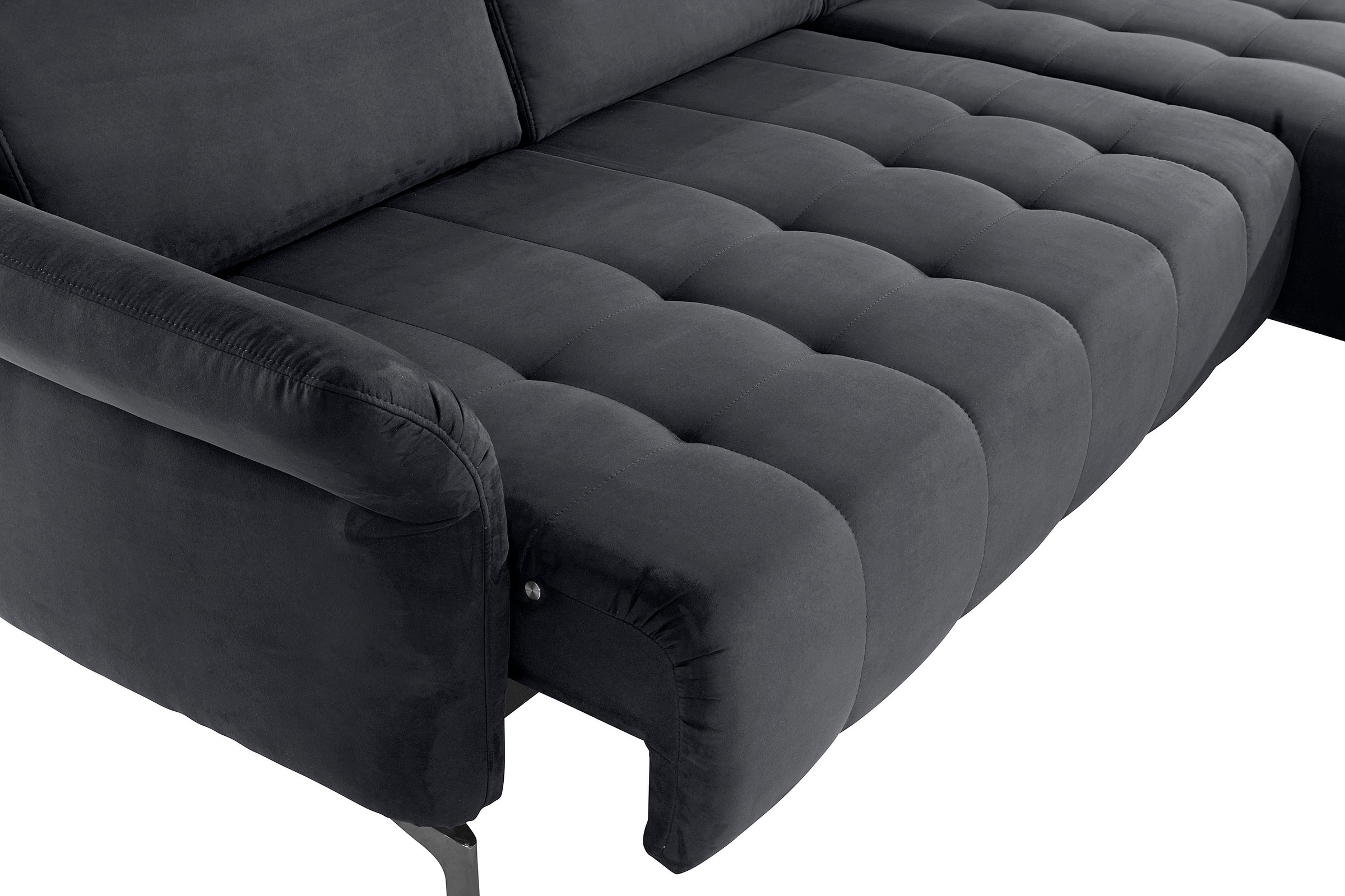 INOSIGN Ecksofa »Fresh L-Form«, Federkern, wahlweise Kopfteilverstellung und motorischer Vorziehsitz