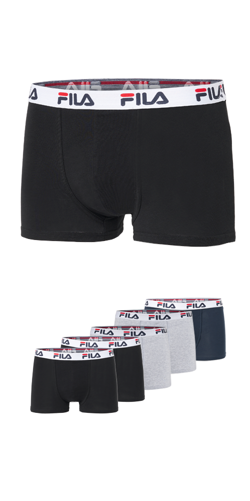 Fila Boxer »MAN BOXER SHORTS« 5er Pack, mit Logobund günstig online kaufen
