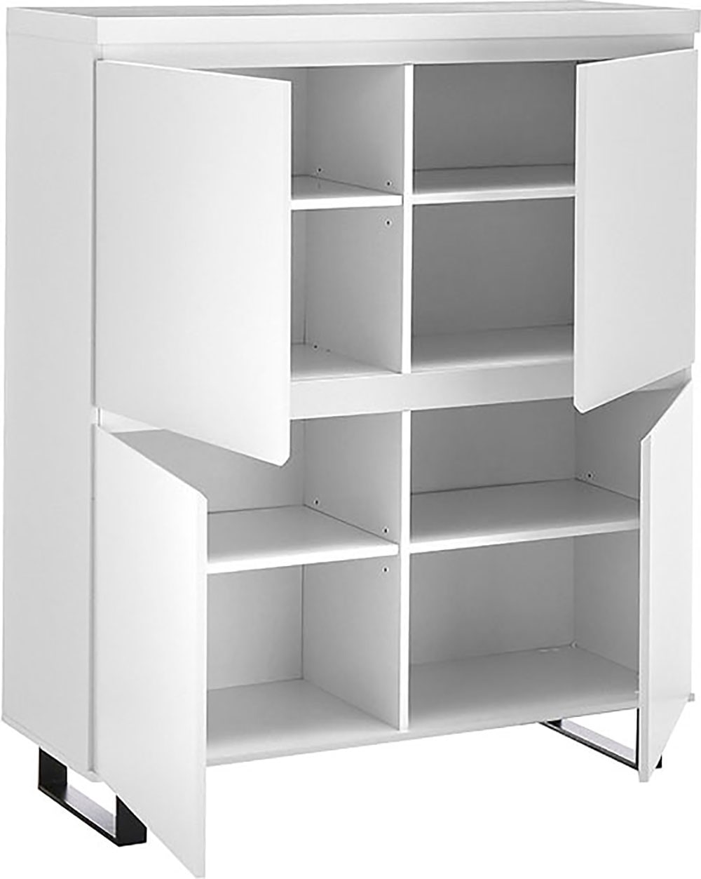MCA furniture Highboard »AUSTIN Highboard«, Türen mit Dämpfung